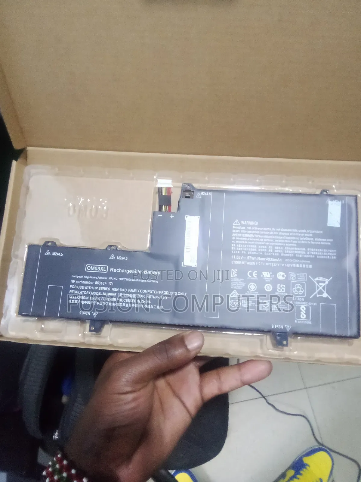HP Elitebook X360 1030 G2 Original Battery