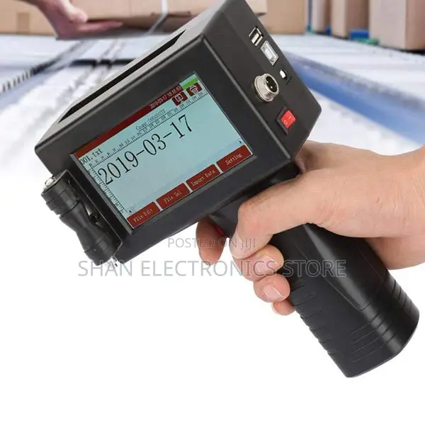 Touch Screenenabled Batch Number Label, Intelligent Printer