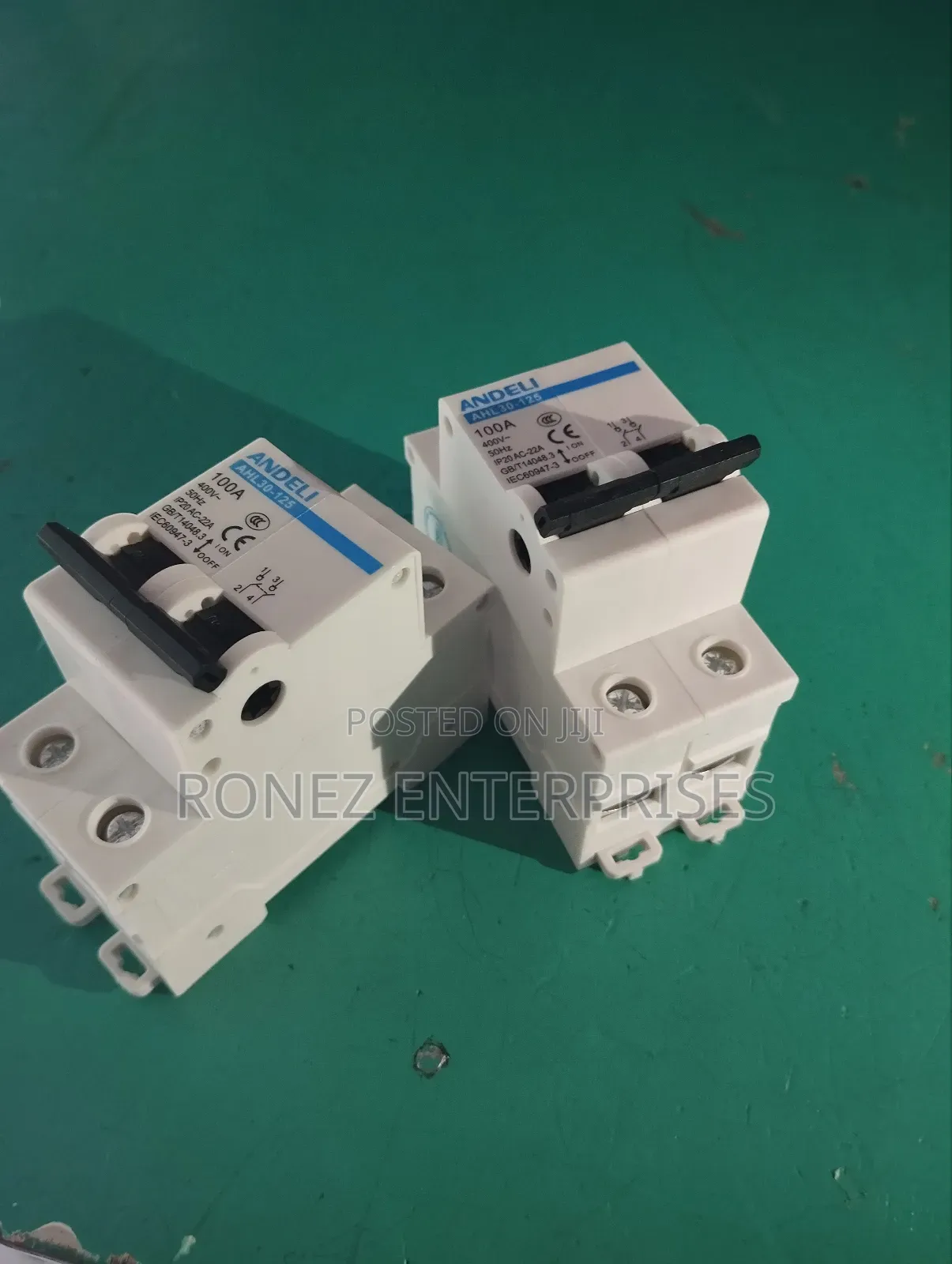 Double Pole 100 Amps