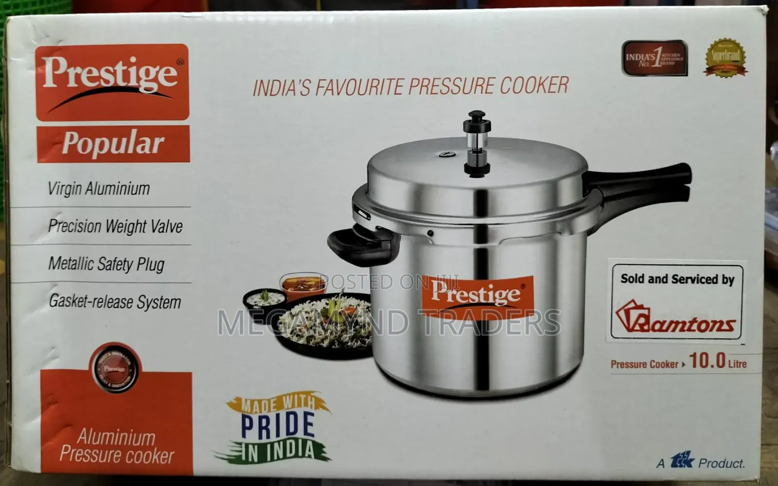 Prestige Pressure Cooker 5 Litre