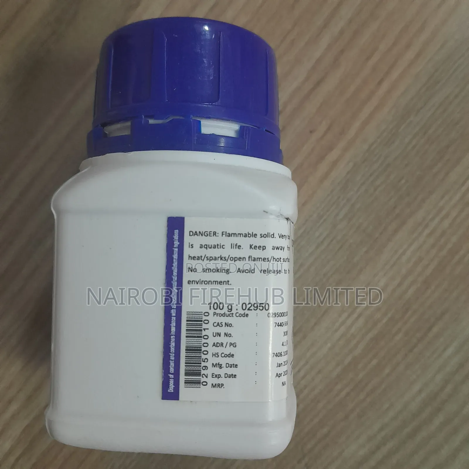 Copper Metal Powder for School Laboratory