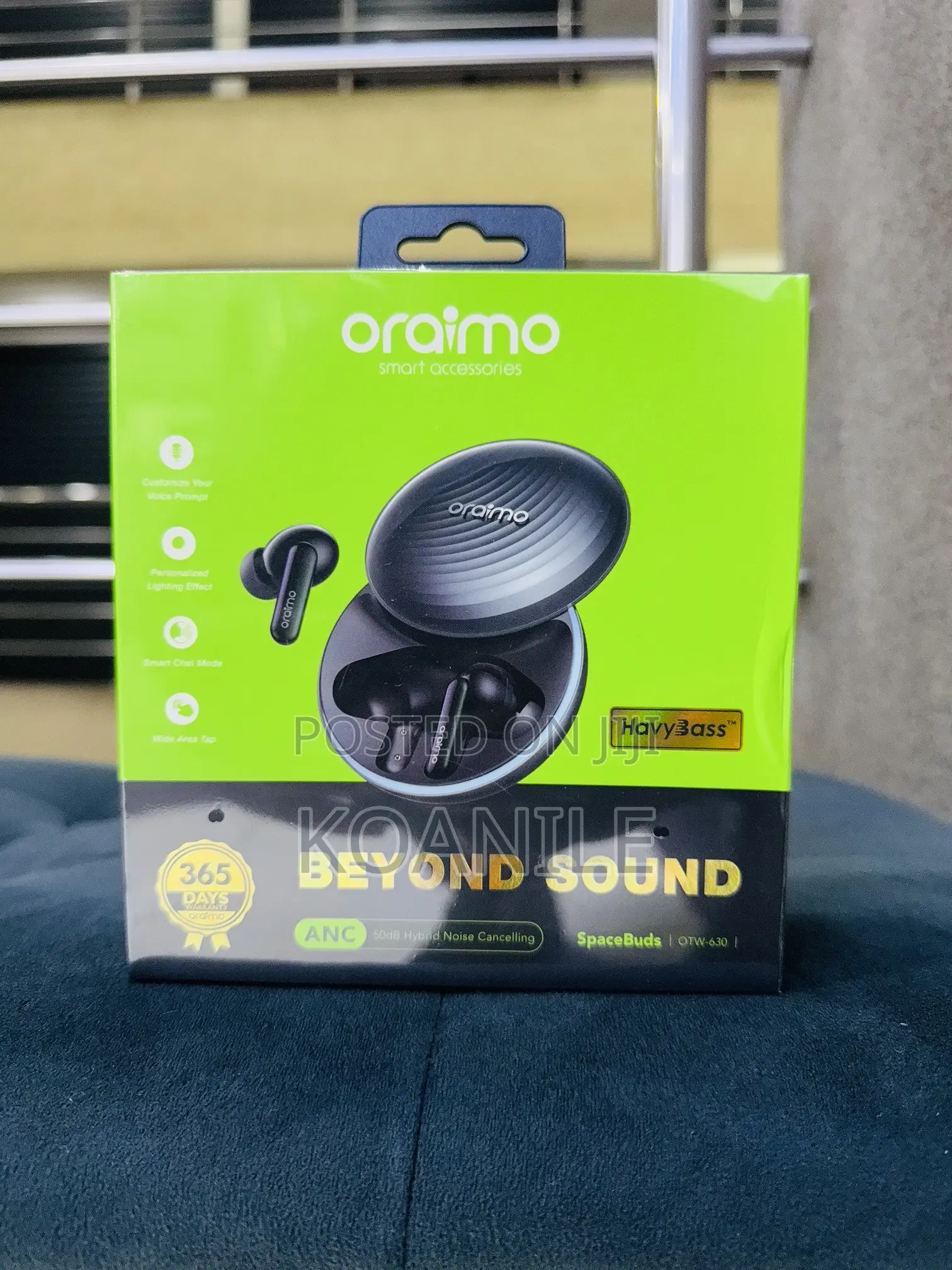 Oraimo Spacebuds OTW-630 Hybrid ANC True Wireless Earbuds