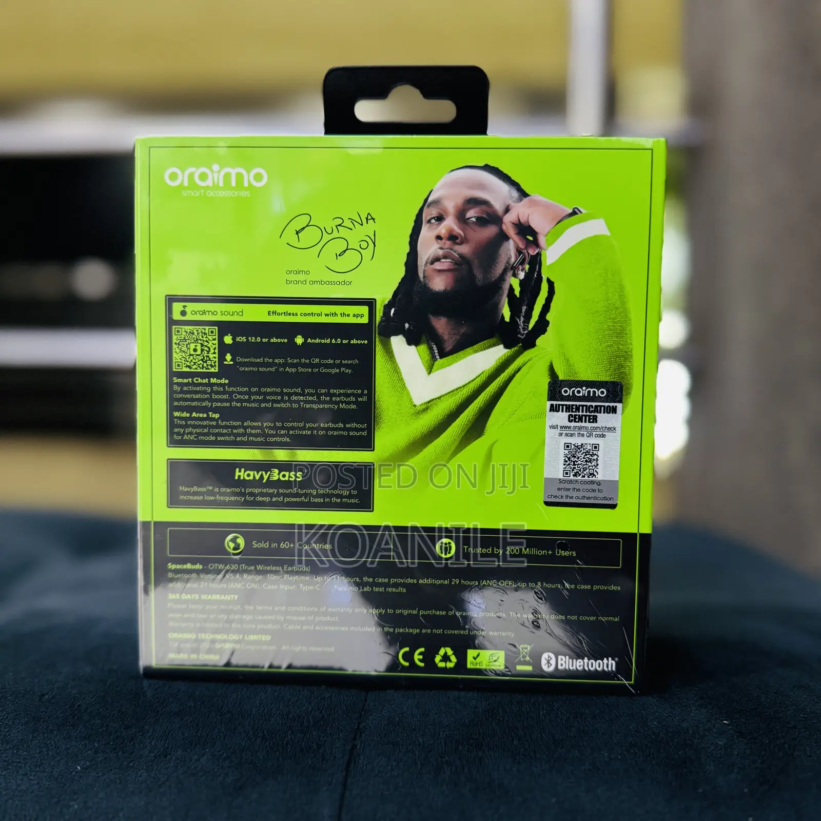 Oraimo Spacebuds OTW-630 Hybrid ANC True Wireless Earbuds