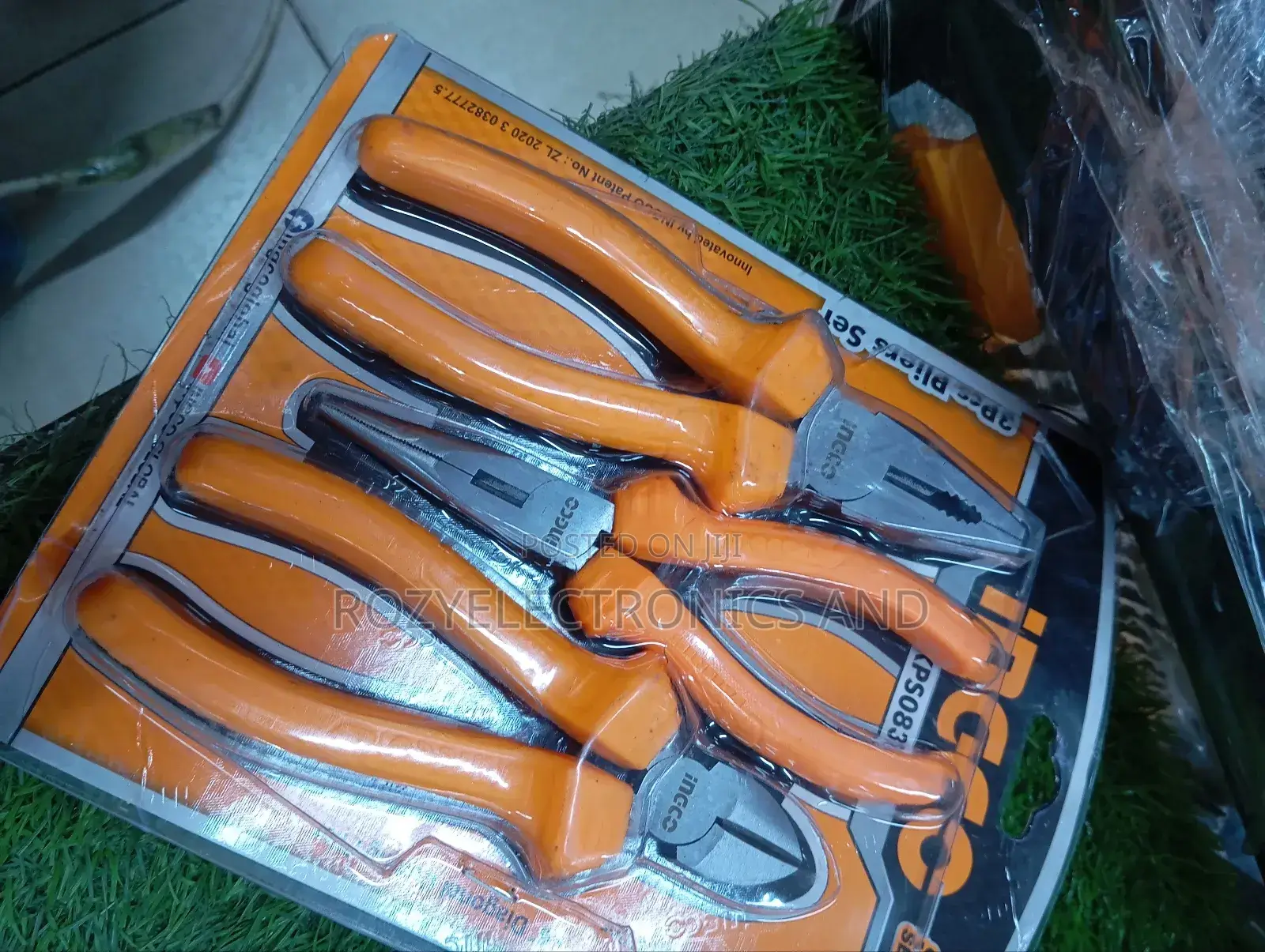 3 Piece Pliers Tools