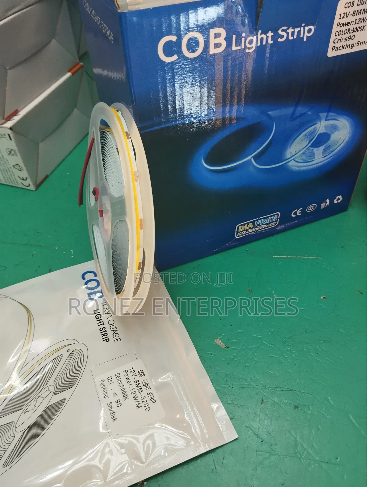 C.O.B Strip Lights 12 VLT