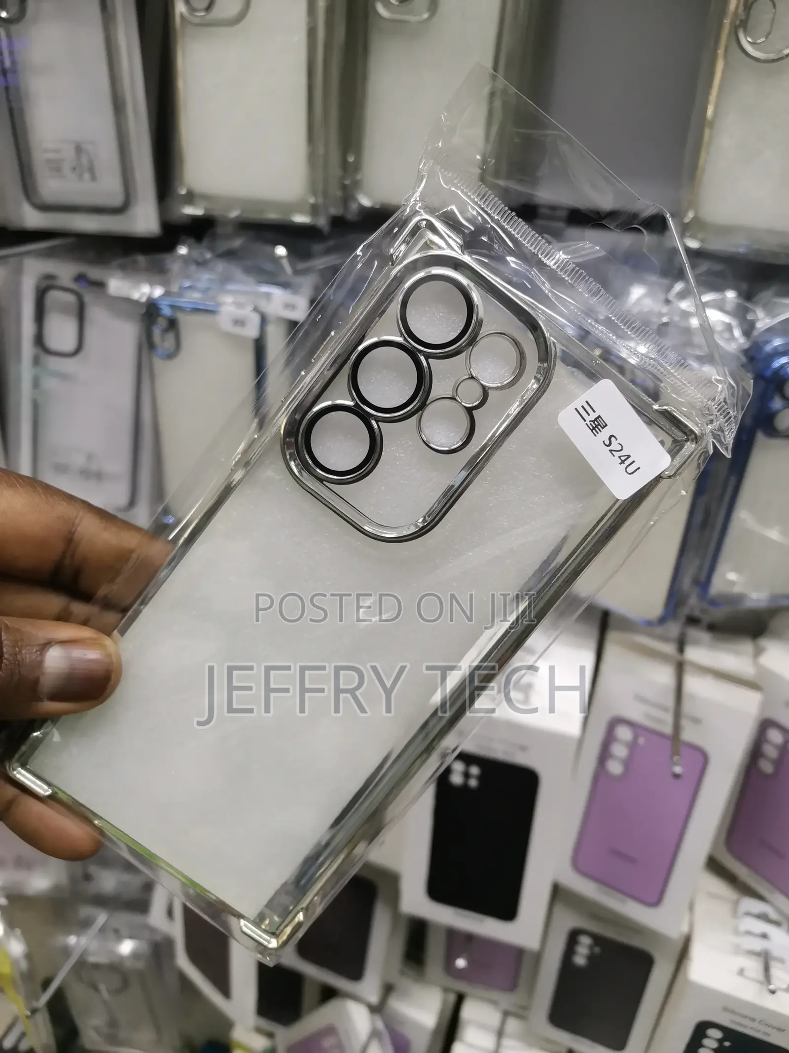 Transparent Bumper Cover Samsung S24 Ultra Case
