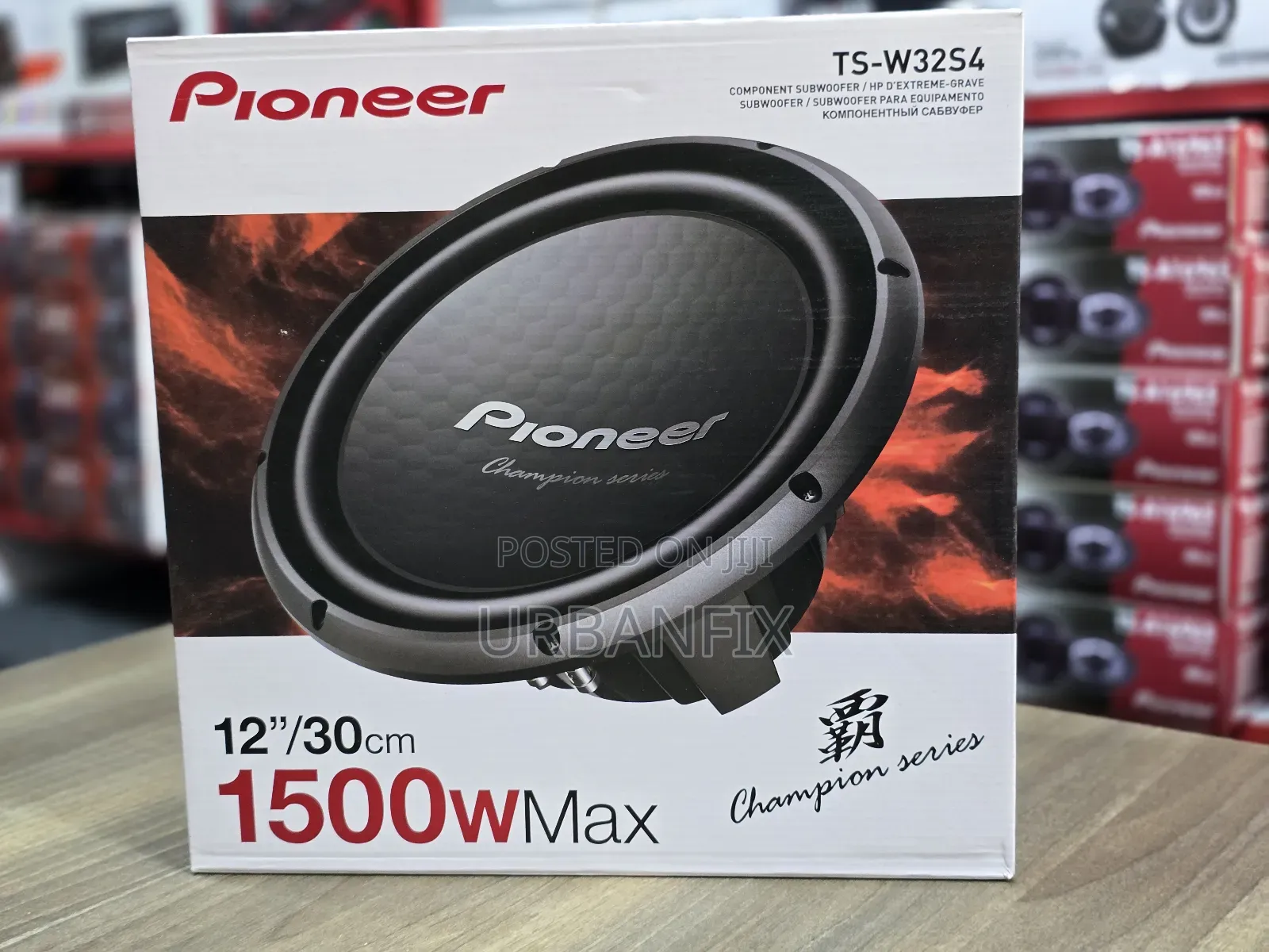 Pioneer 1500watts Powerful 12 Inch Bass Subwoofer