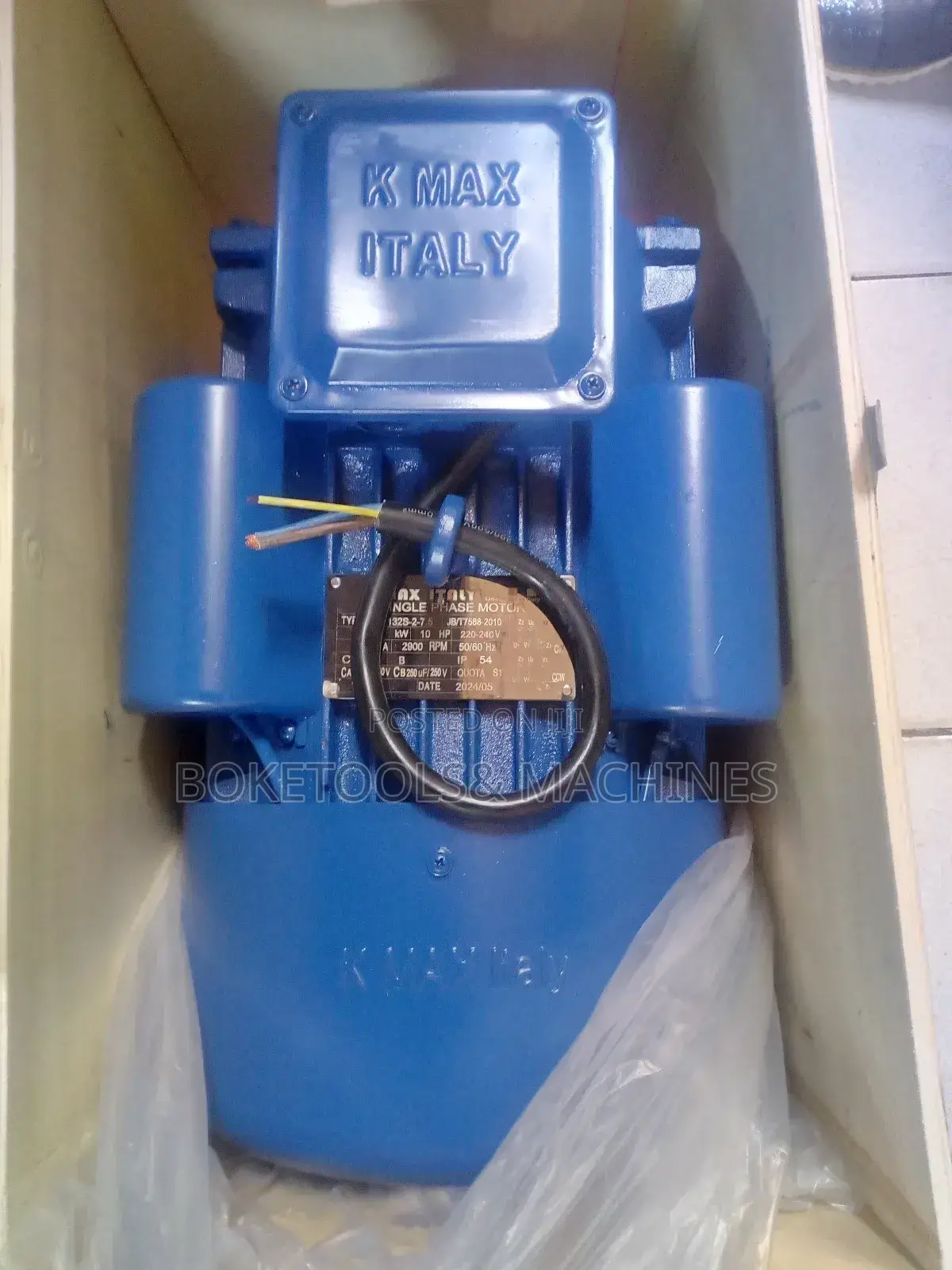 KMAX 10HP Motor High Speed