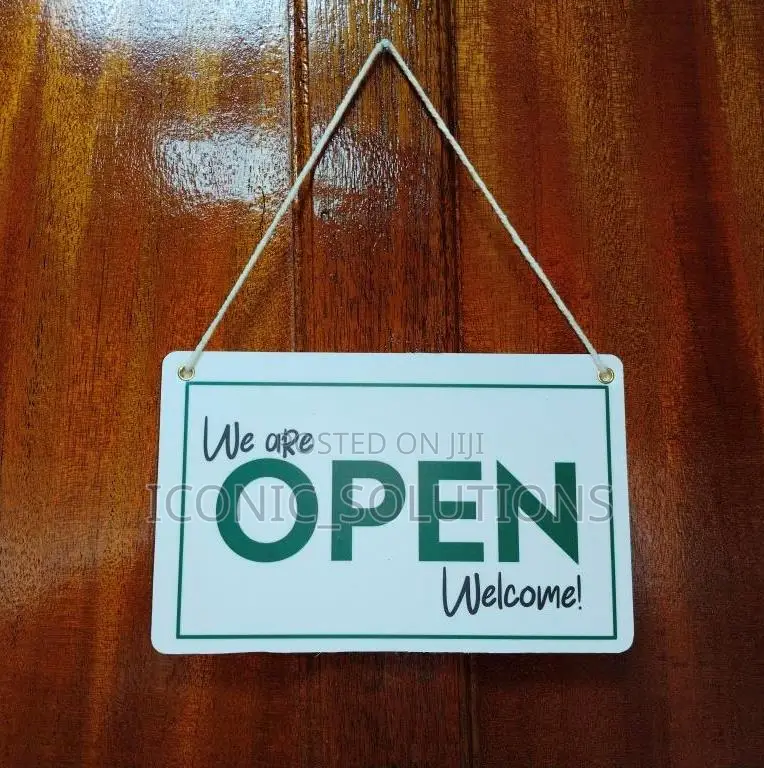 Open/Close Door Sign