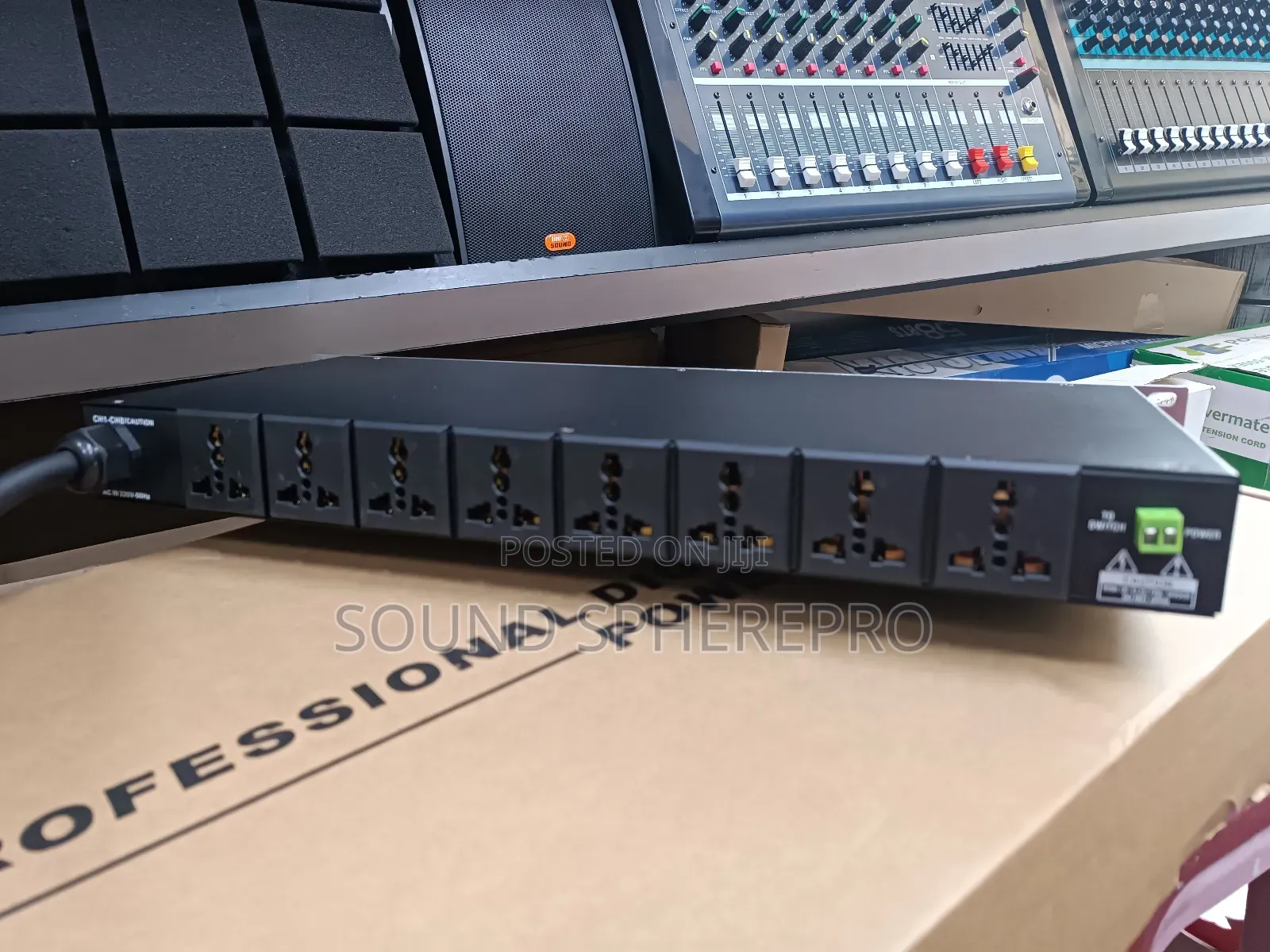 DBX NH-108S 10 Channel Silver Power Sequencer