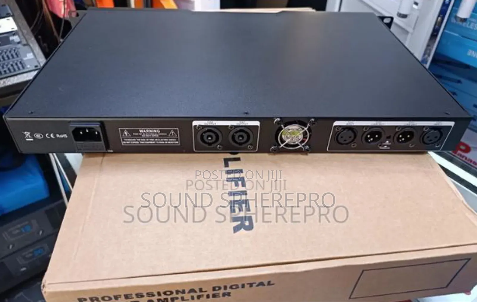 2 Channel Professional Digital Amplifier