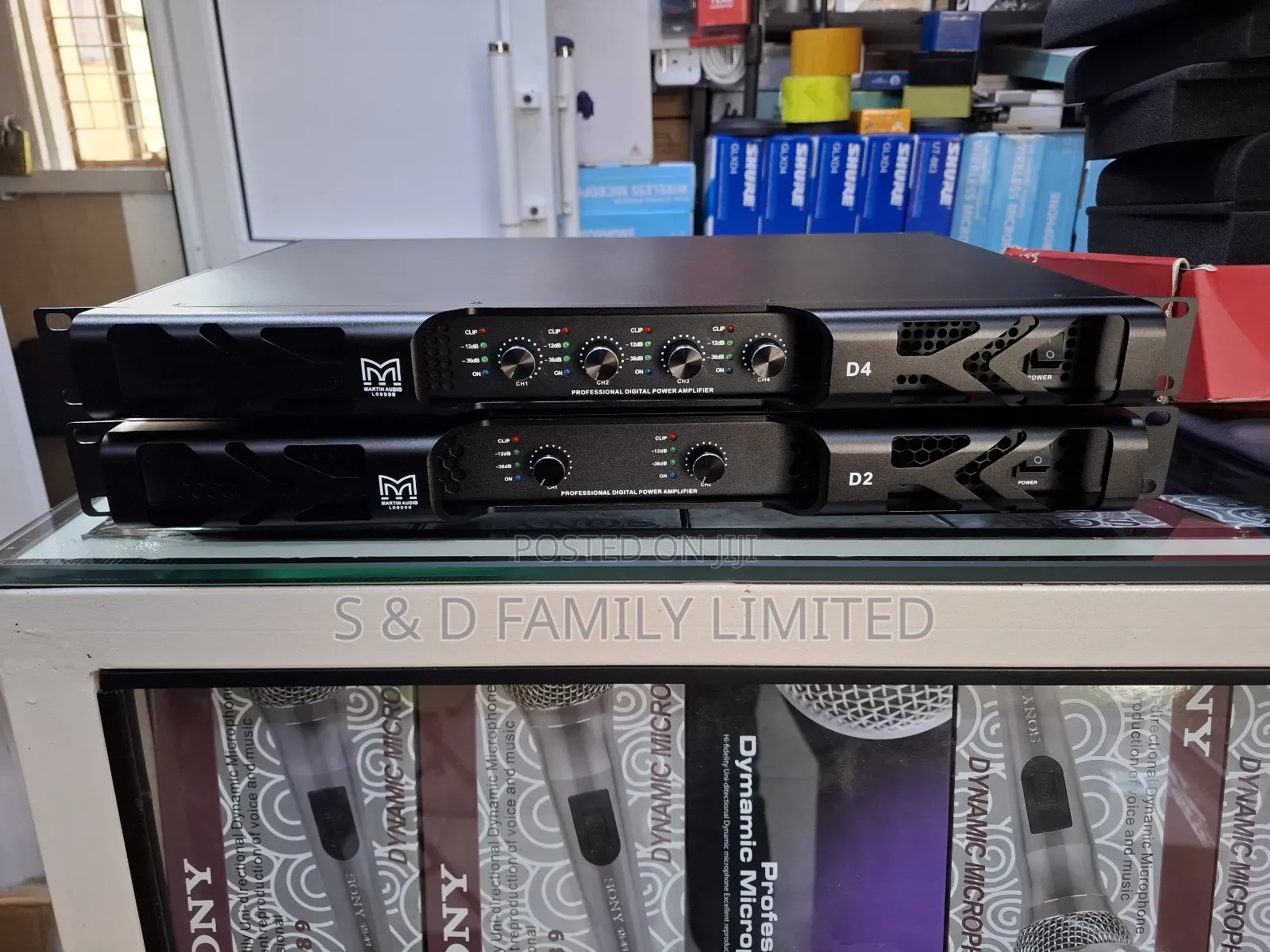 Martin Audio D2 Two Channels Digital Power Amplifier