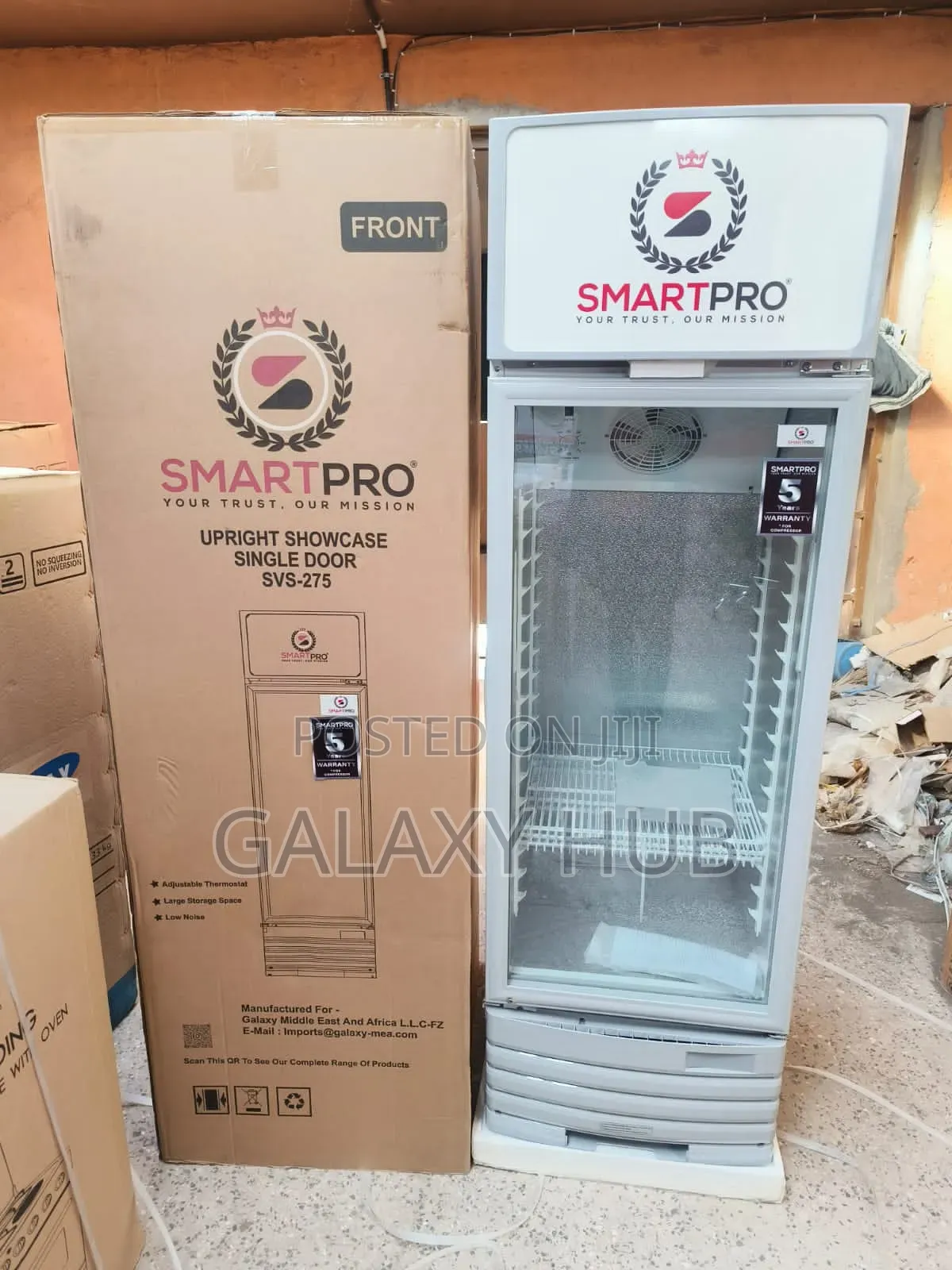 209l Svs-275 Smart Pro Upright Showcasedisplay Refrigerator