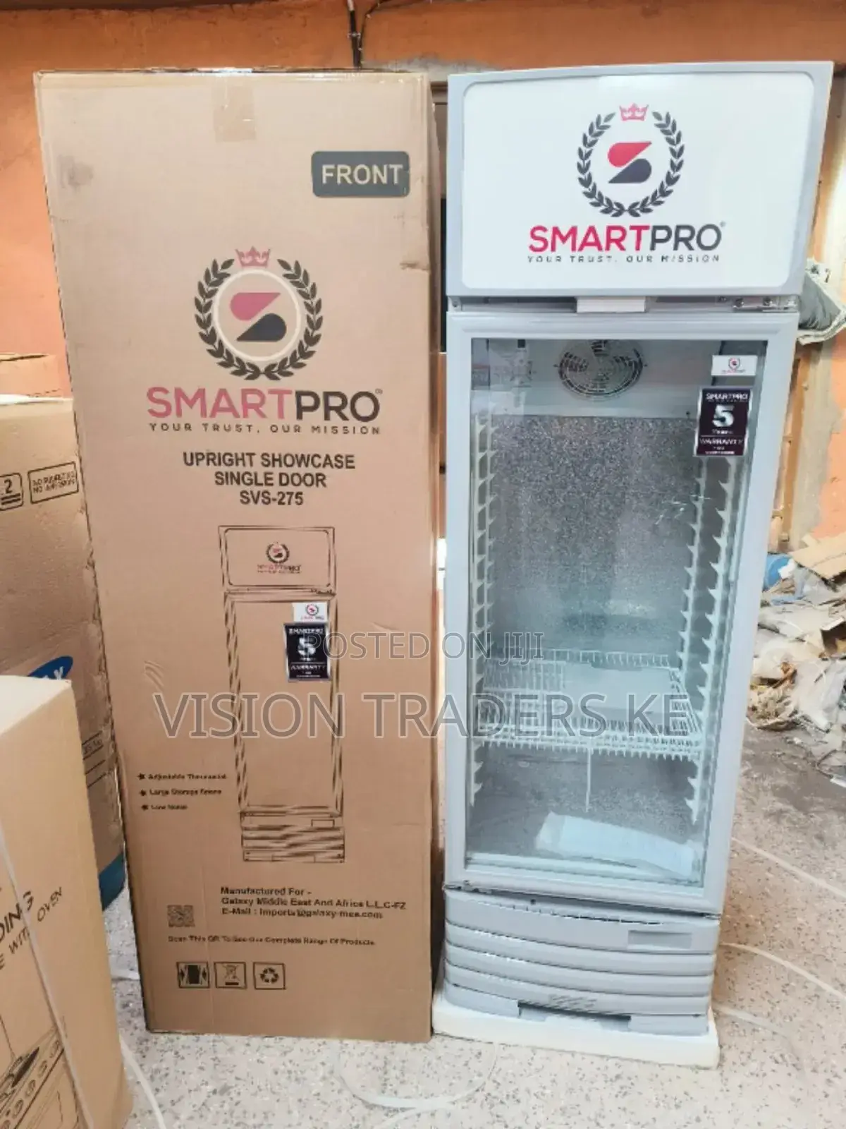 209l SVS-275 Smart Pro Upright Showcase Display Refrigerator