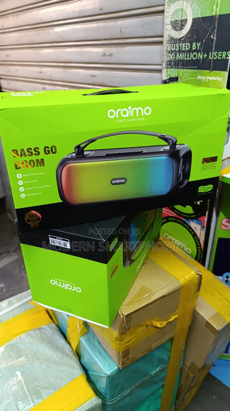 Oraimo Boom 30W Wireless Speaker
Havybasstm- Thumping Bass