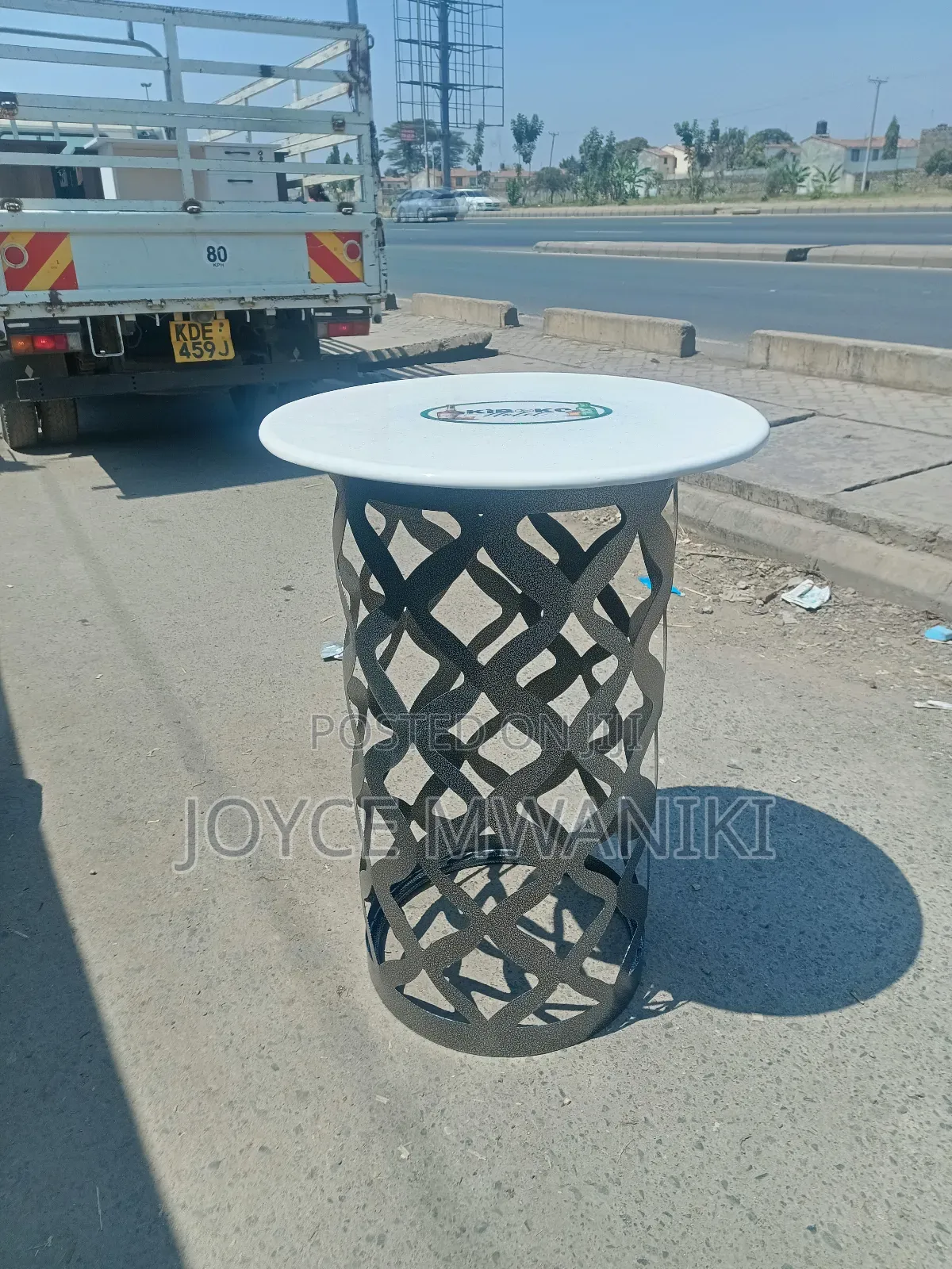 High Bar Table, Powder Coated Latest Design 