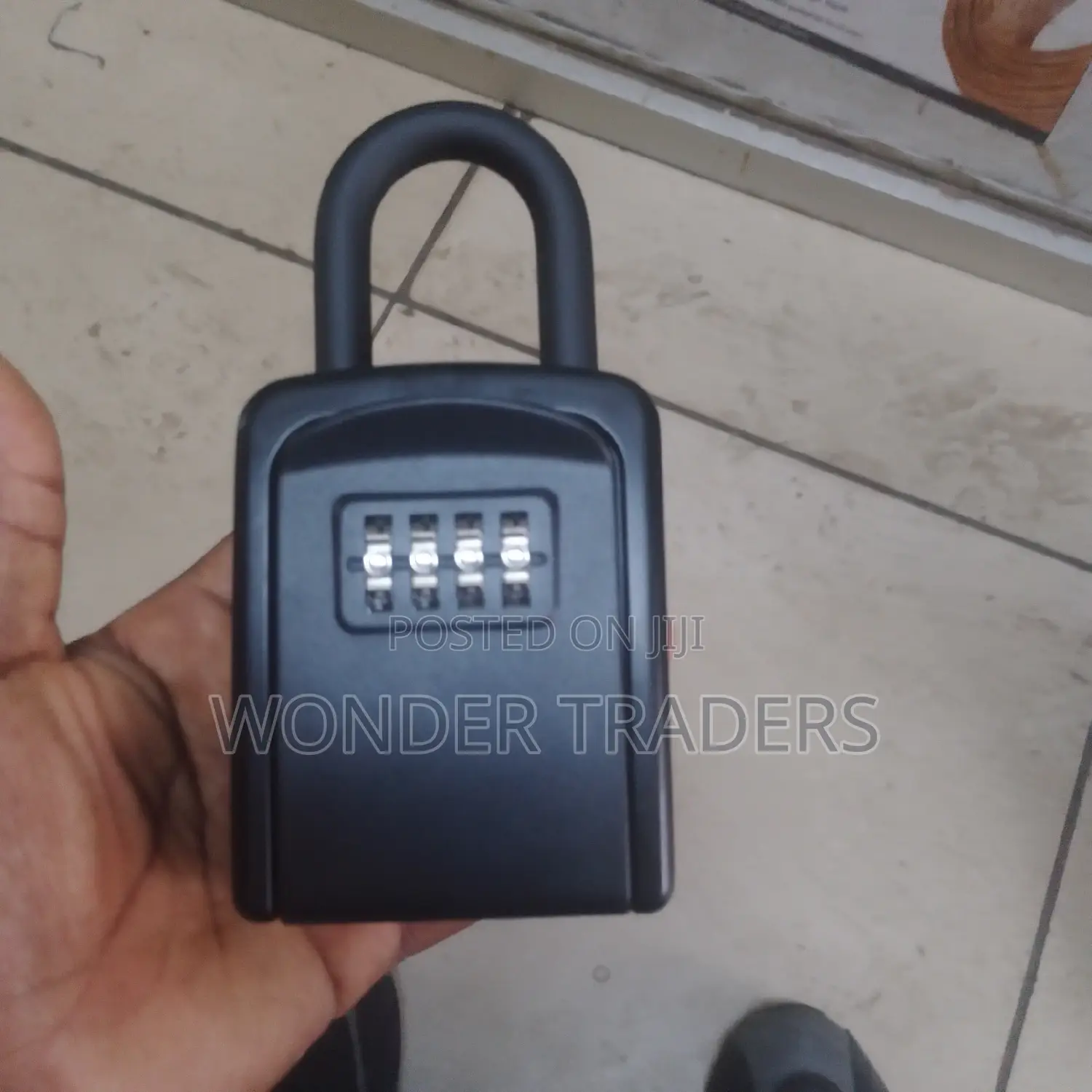 Airbnb Keylock Box With Hook_ Combination Storage Bag