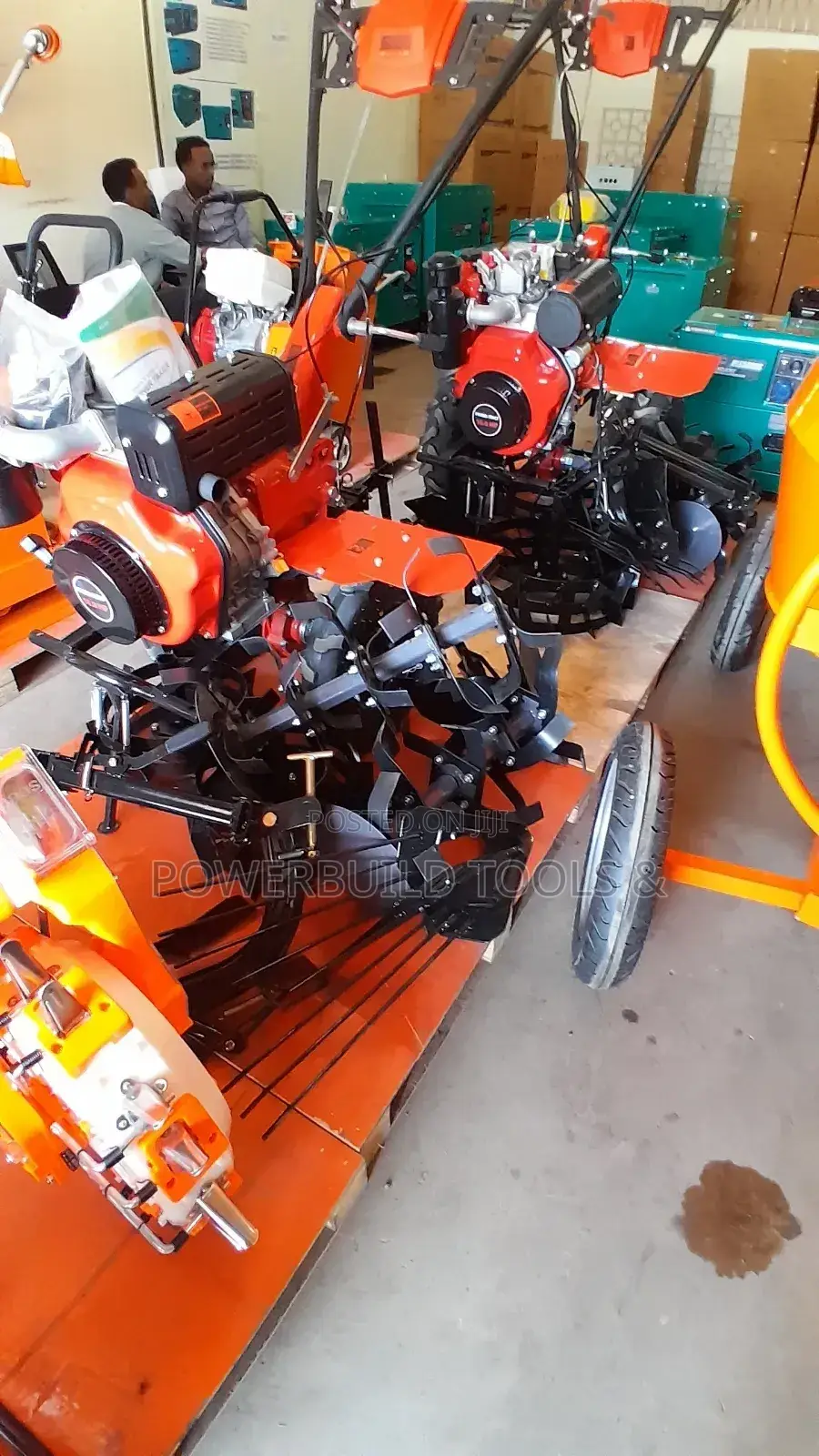 16HP Italian Power Tiller/ Walking Tractor Diesel Powered