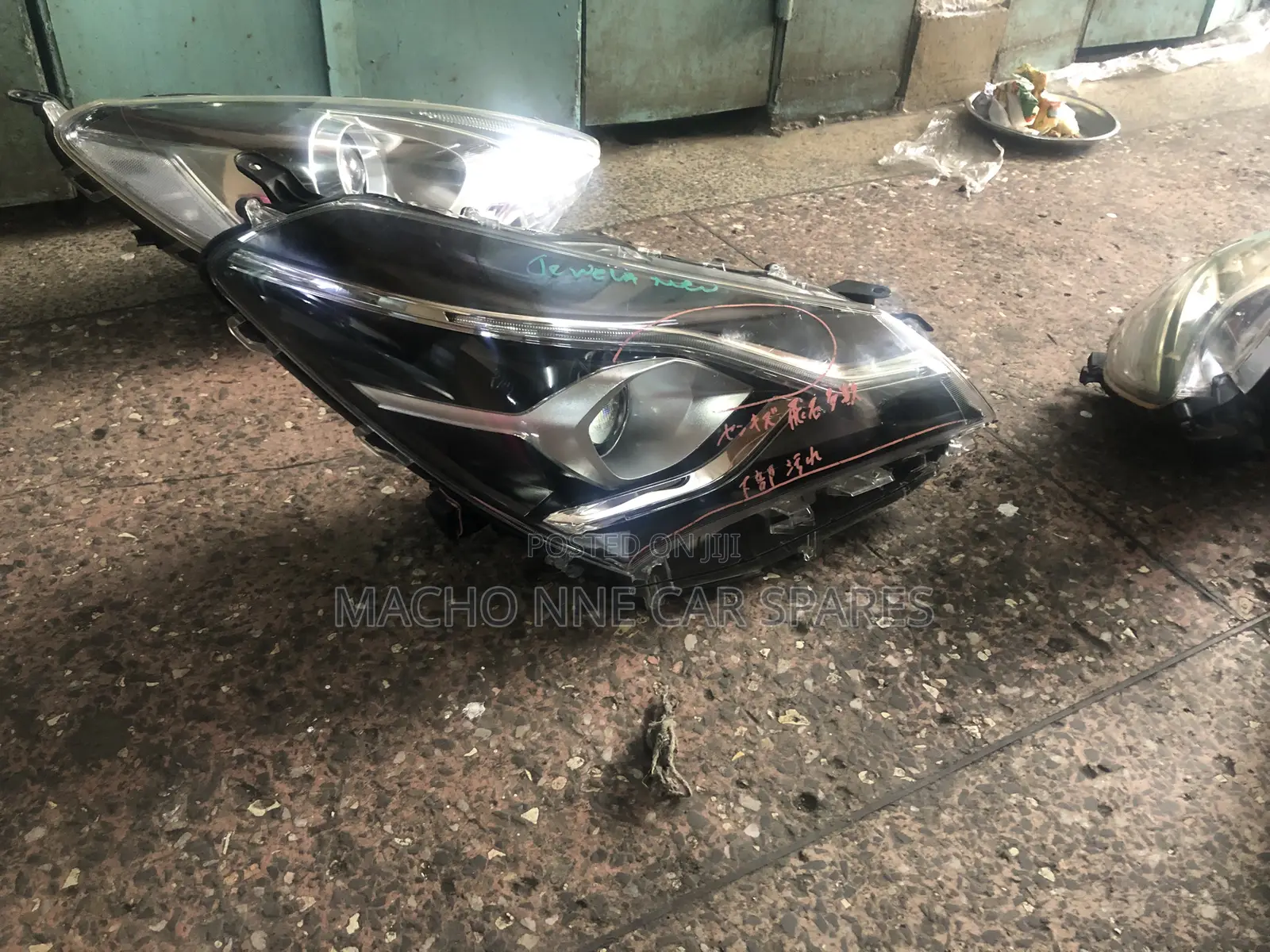 Toyota Vitz 2018 Headlight (303)Black