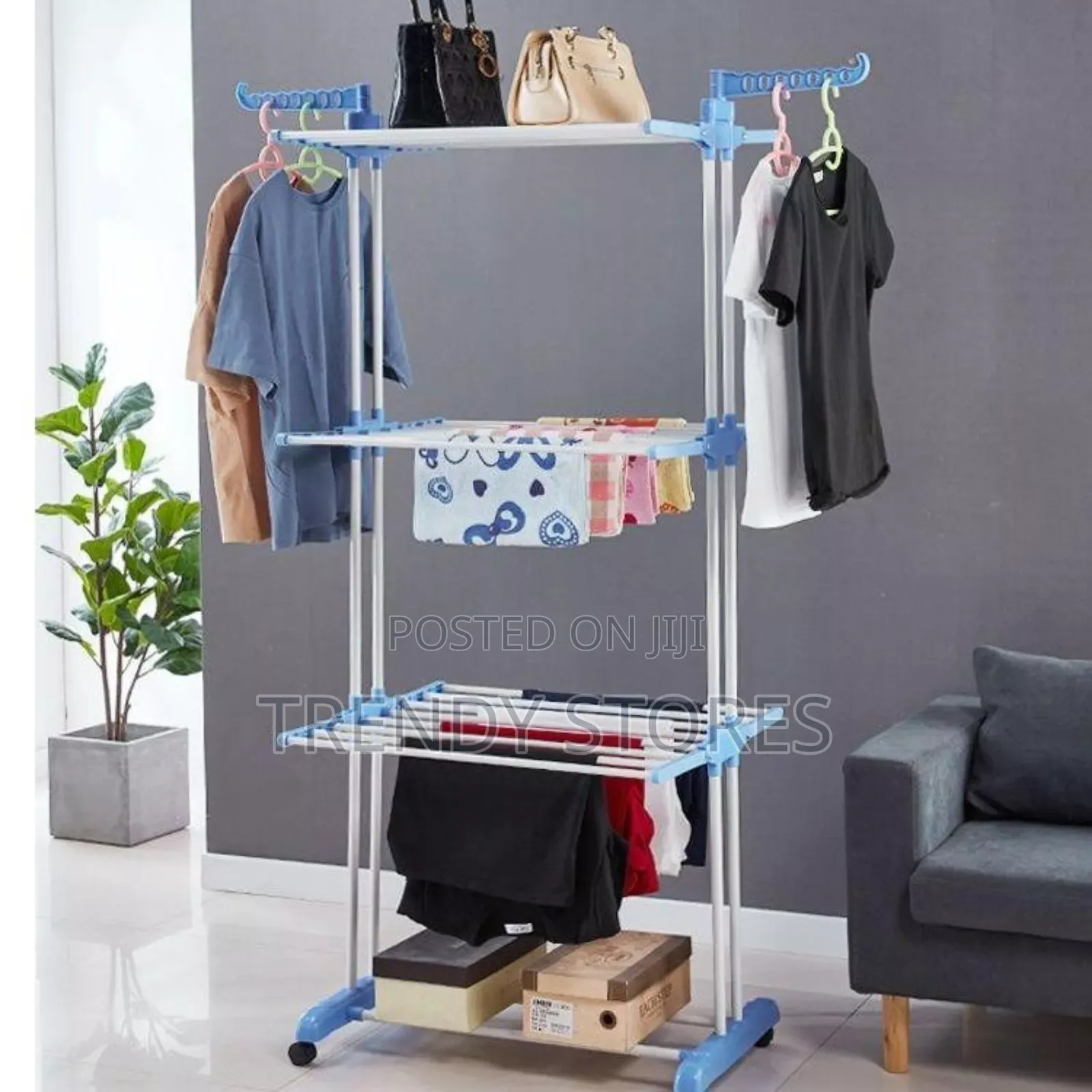 3 Layer Cloth Drying Rack