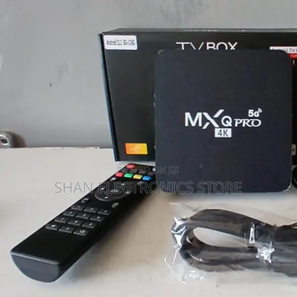 Heavy-Duty MXQ PRO Smart Android Tv Box/ 8GB Ram 128GB Rom