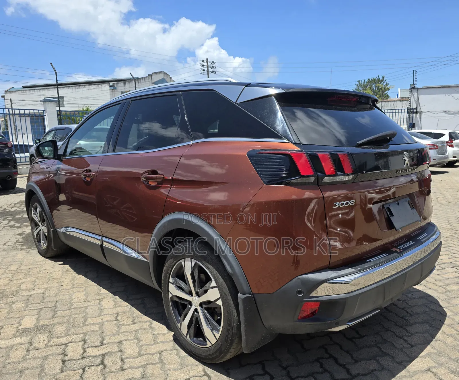 Peugeot 3008 2018 Brown