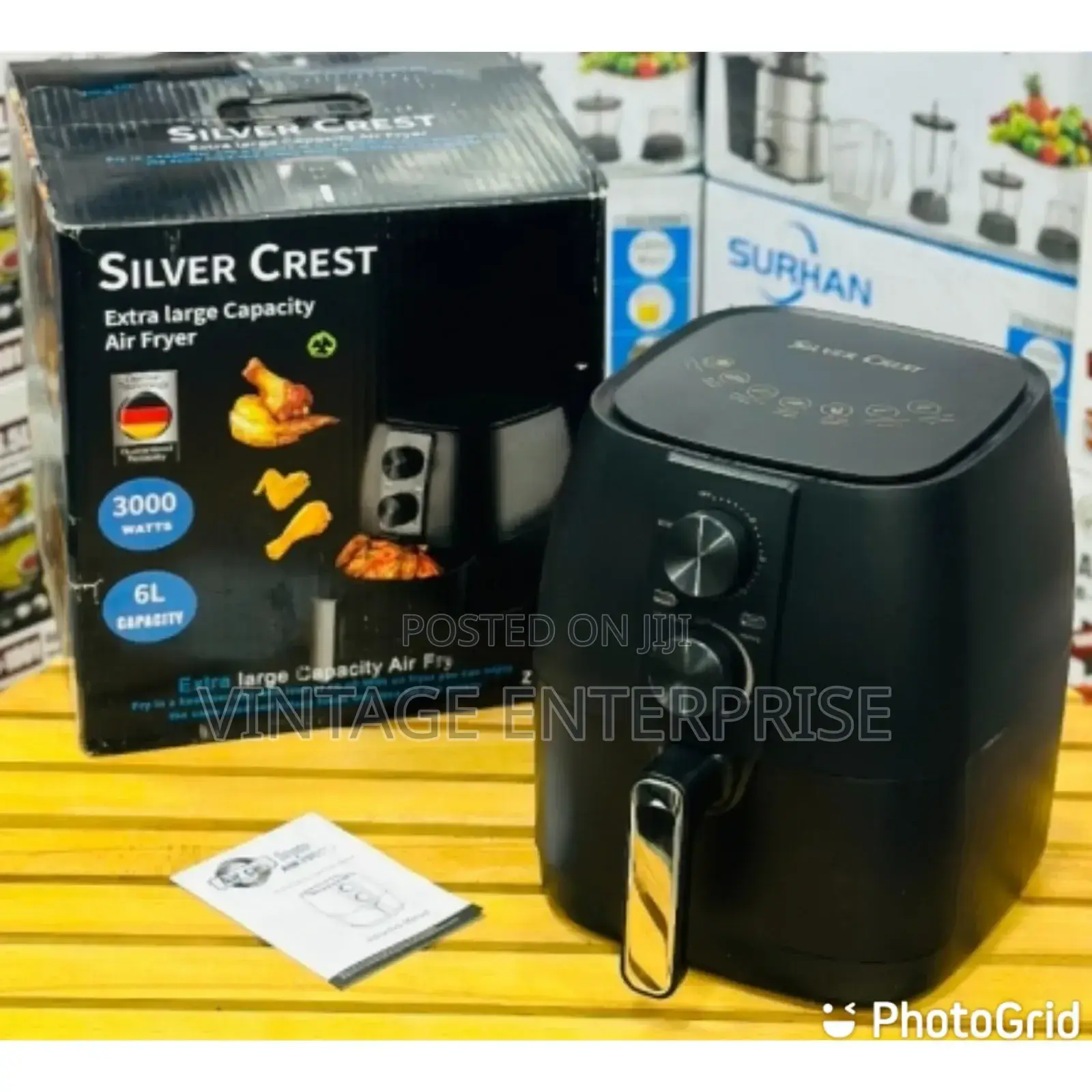Silver Crest Air Fryer, 6 Litre Air Fryer
