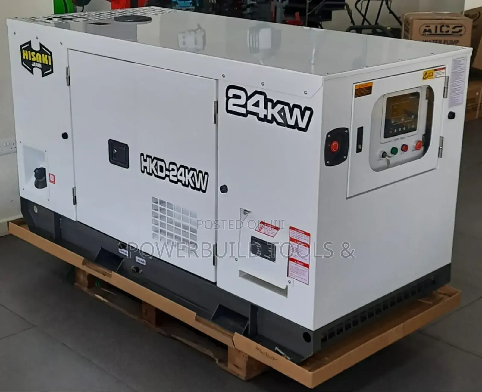 Hisaki 30KVA Water-Cooled Diesel Generator
