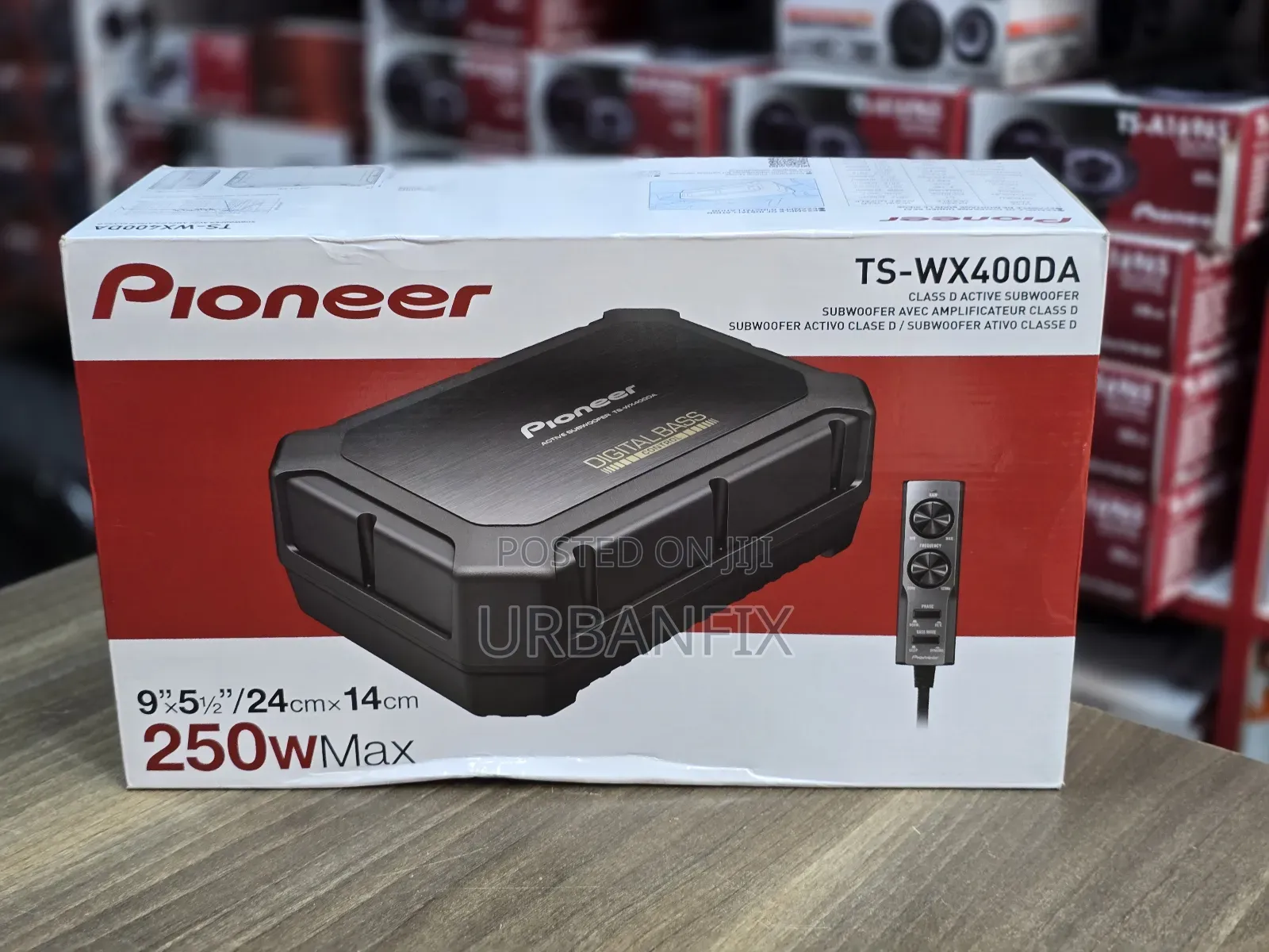 Pioneer 250watts TS-WX400DA Underseat Bass Subwoofer