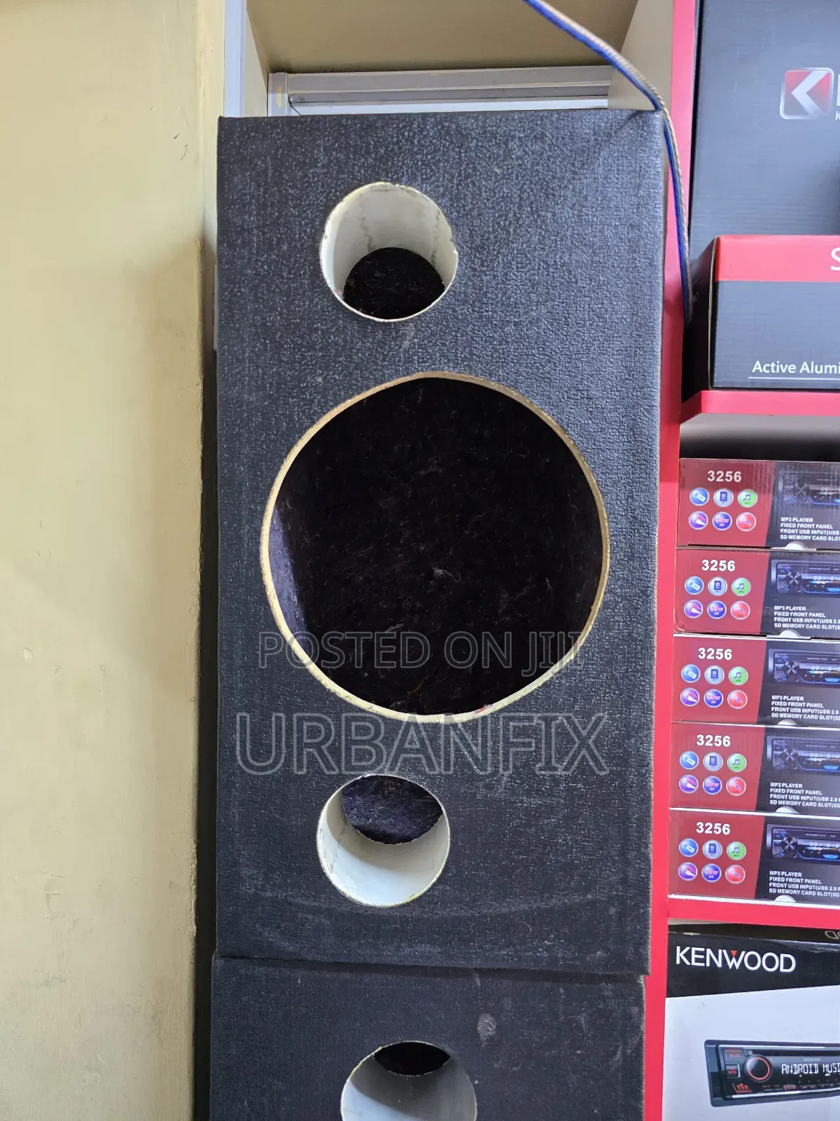 12 Inch Double Breather Heavy Duty Subwoofer Bass Cabinet