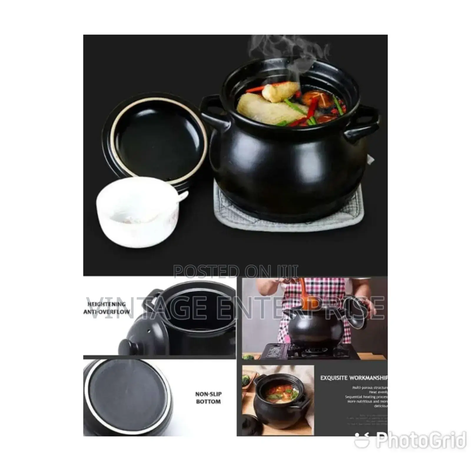 Porcelain Cooking Pot 5.3ltr