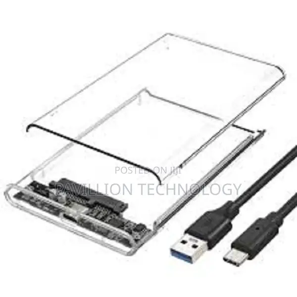 Transparent External HDD Casing/ Enclosure