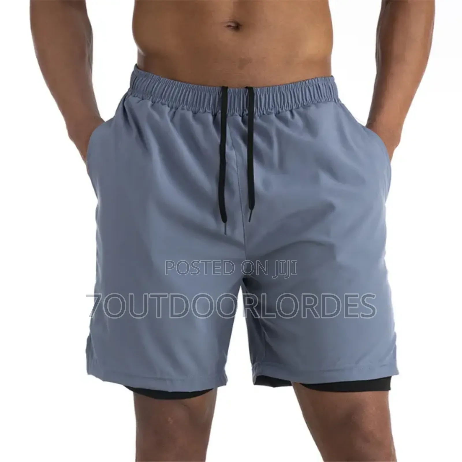 2 in 1 Gym Outdoor Beach Shorts