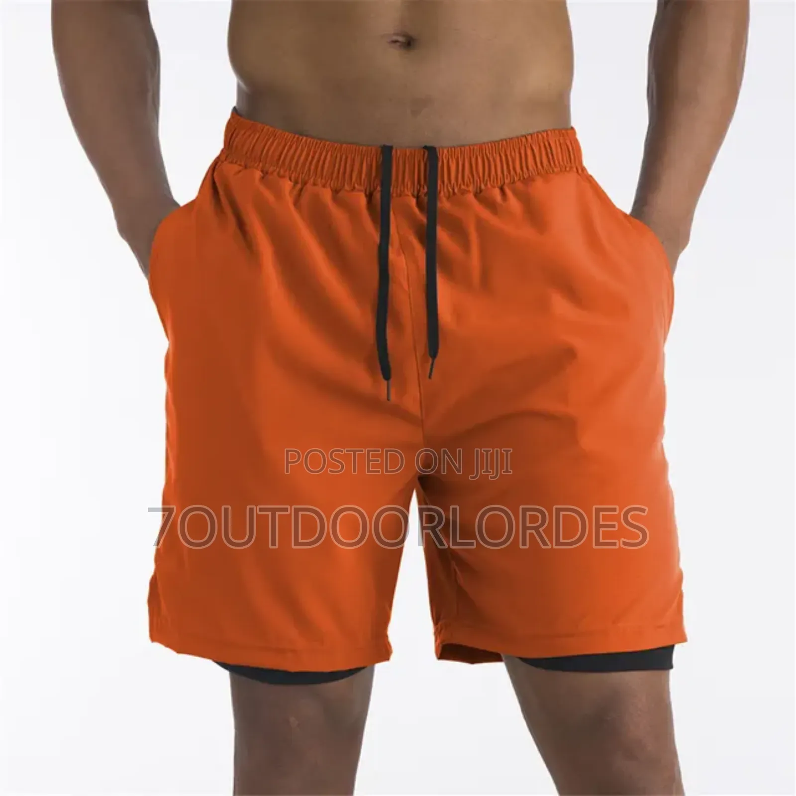 2 in 1 Gym Outdoor Beach Shorts