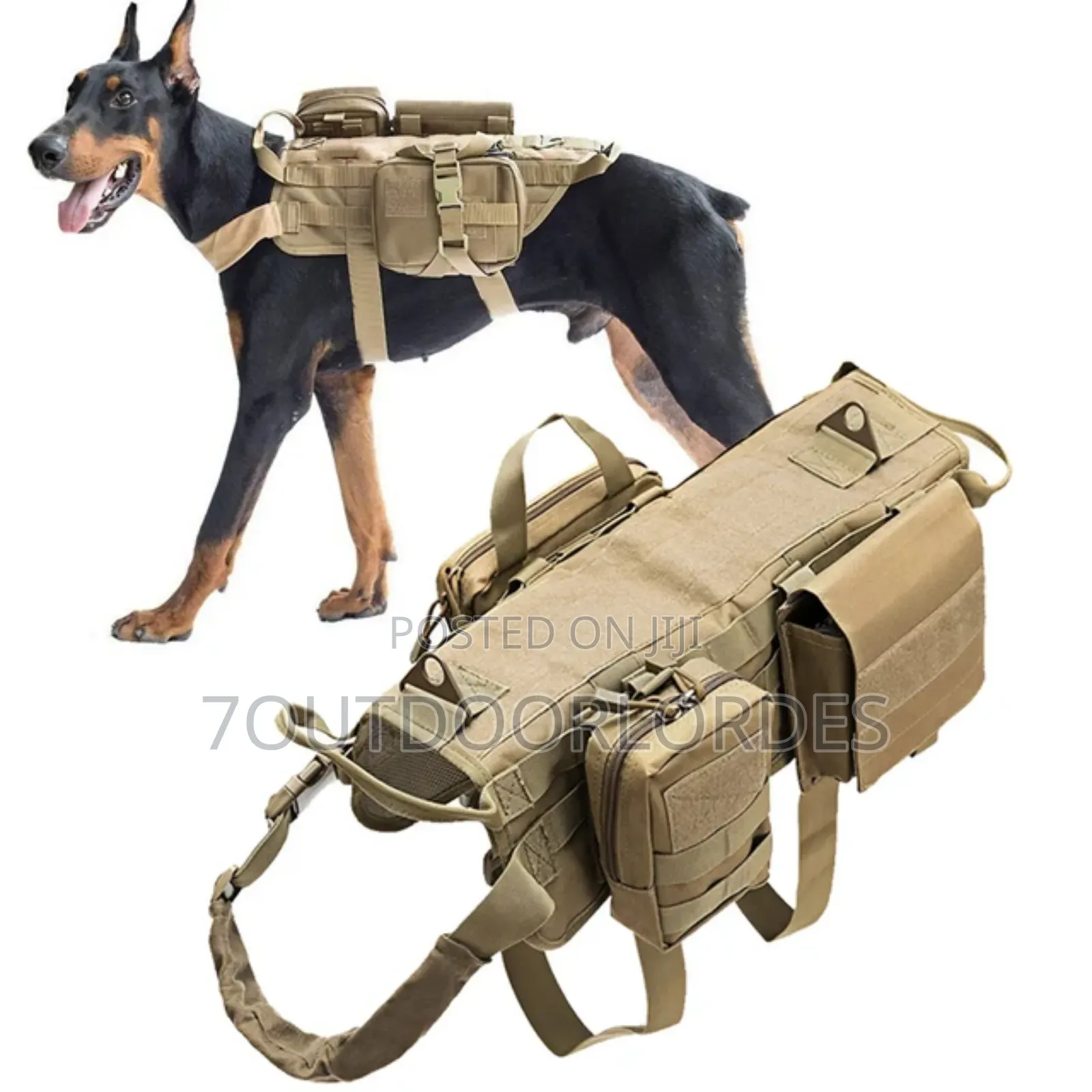 Dog Harness With Mole System