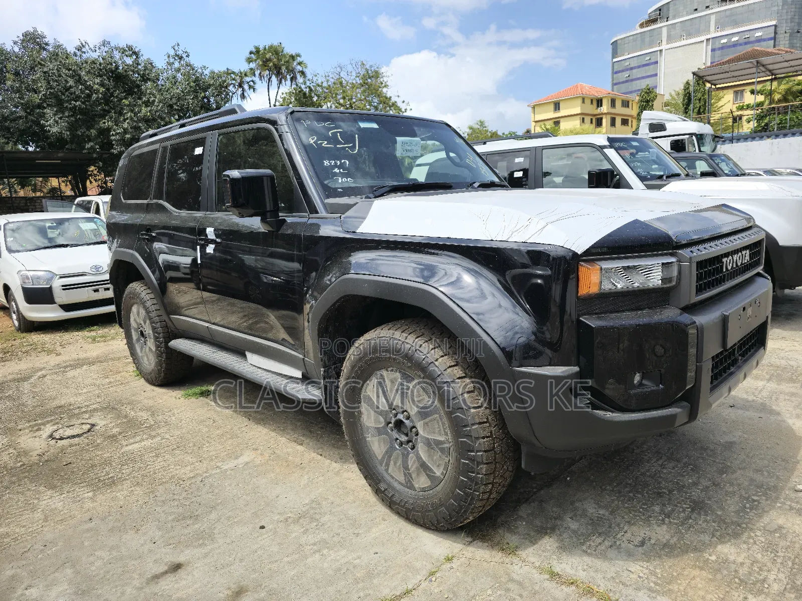 New Toyota Land Cruiser Prado 2024 Black