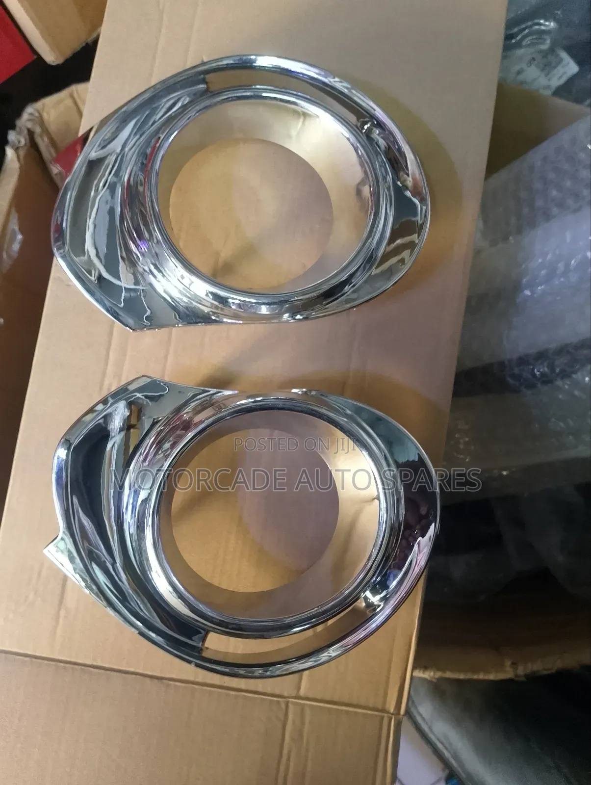 Toyota Aqua 2015/2016 Fog Lights Covers Chrome