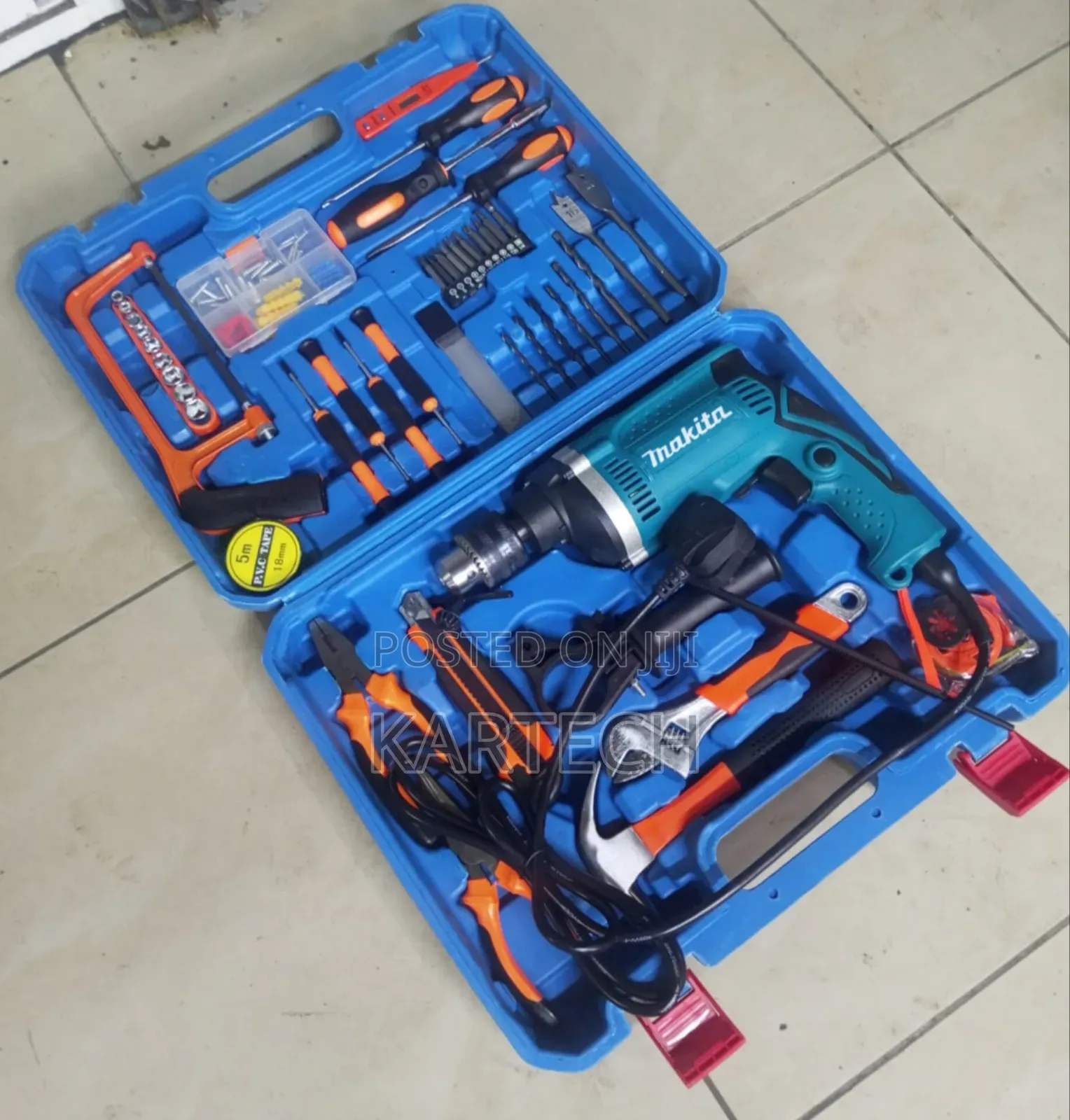 Makita 108pcs Corded Drill Set 710W