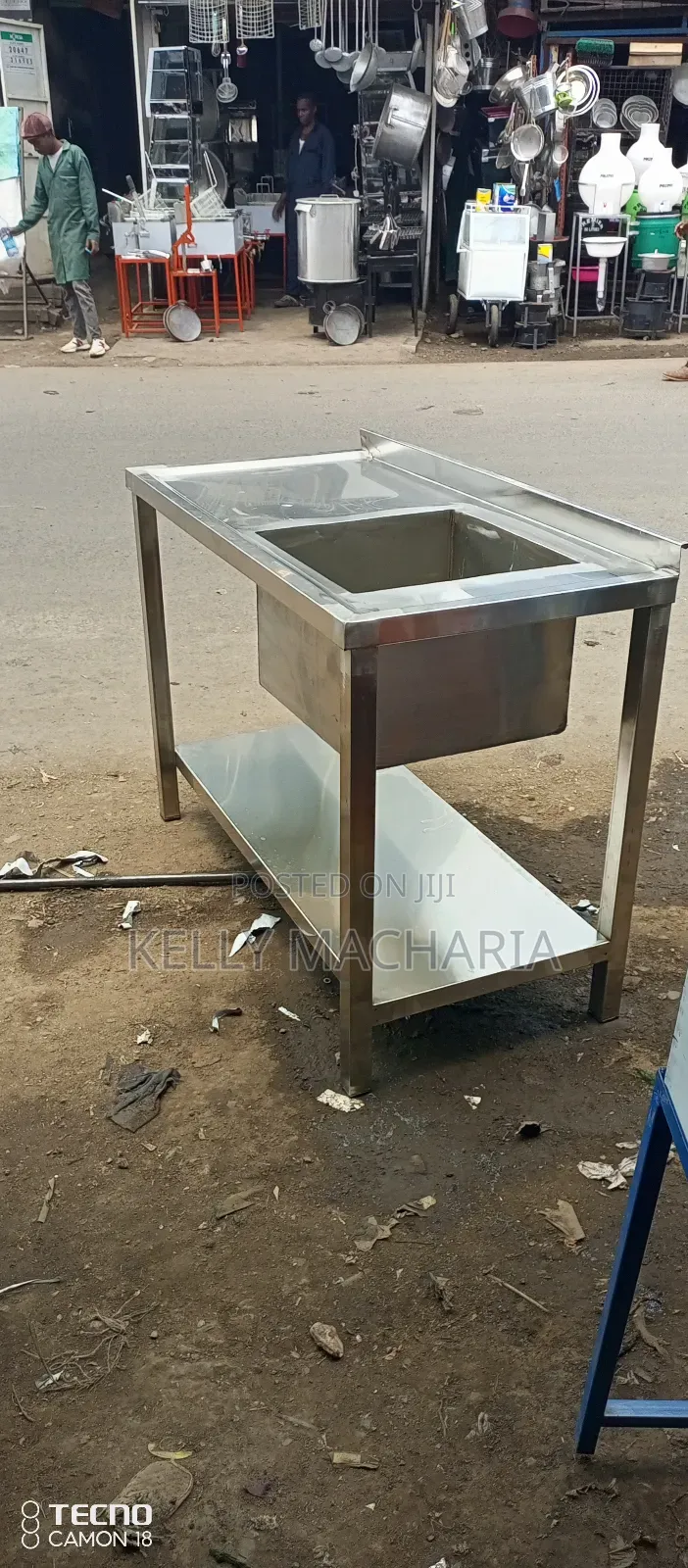 Single Sink Stainless