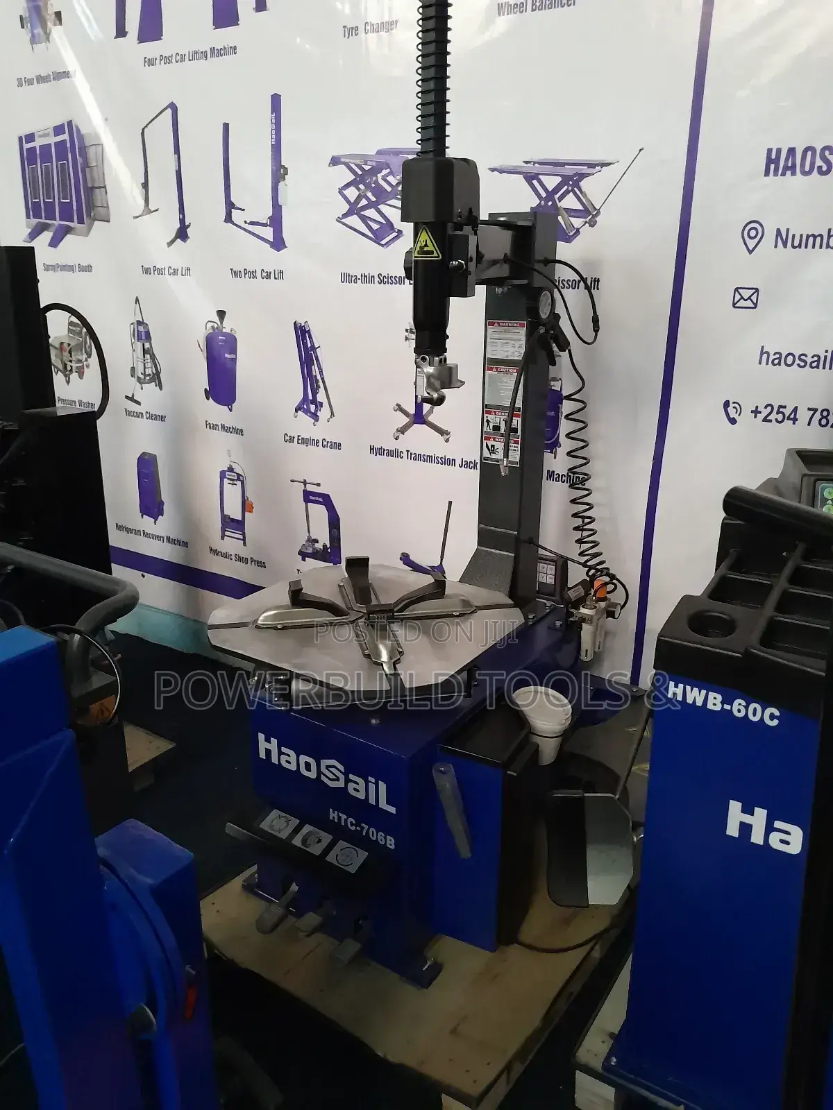 Tyre Changing Machine Single Arm