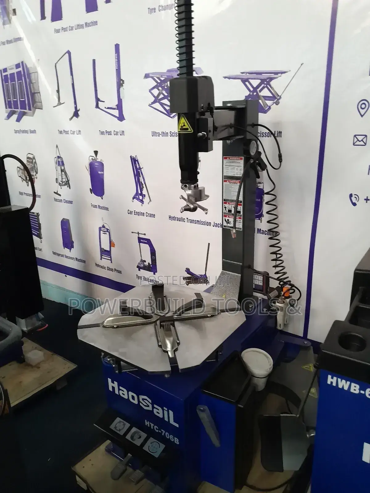 Tyre Changing Machine Single Arm