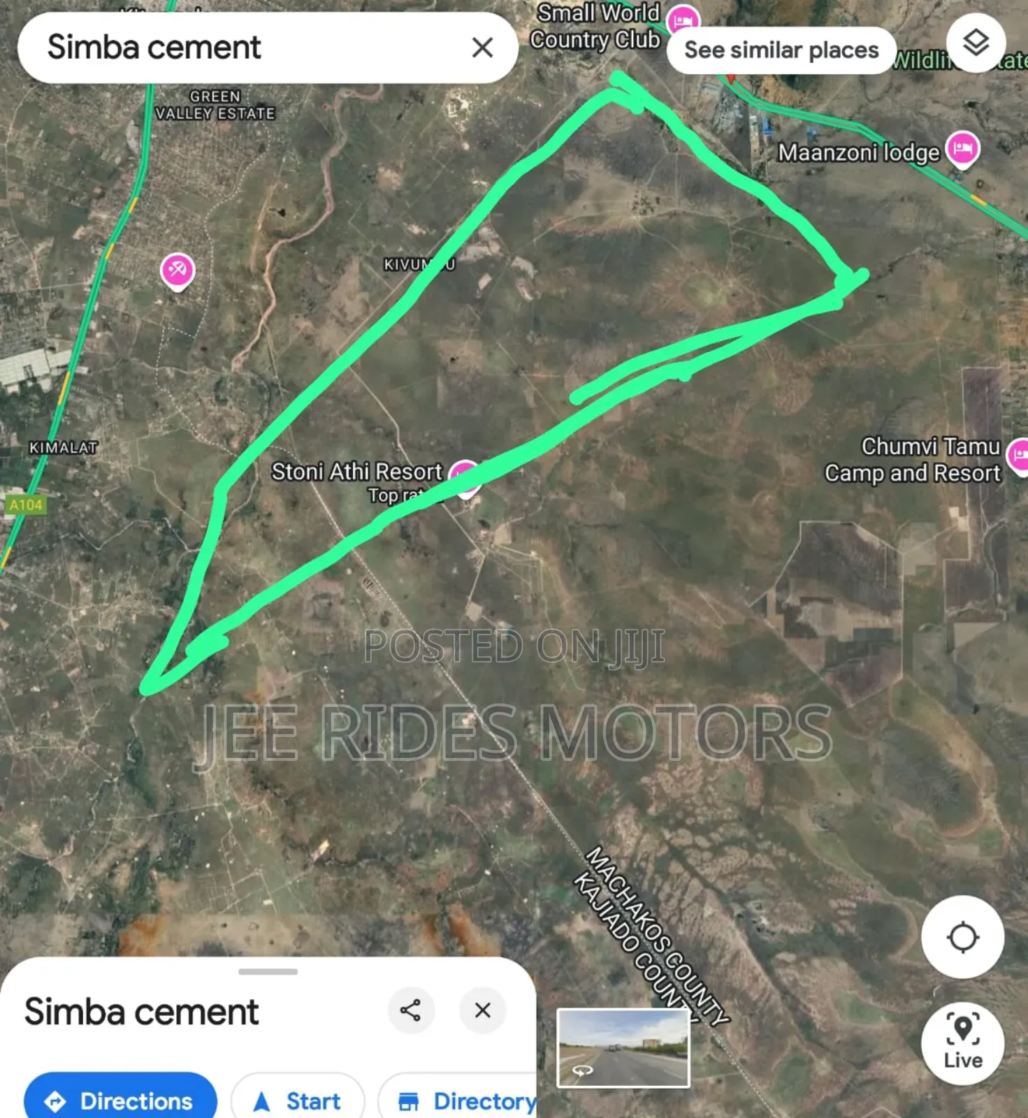 4600 Acres for Sale at Mombasa Rd