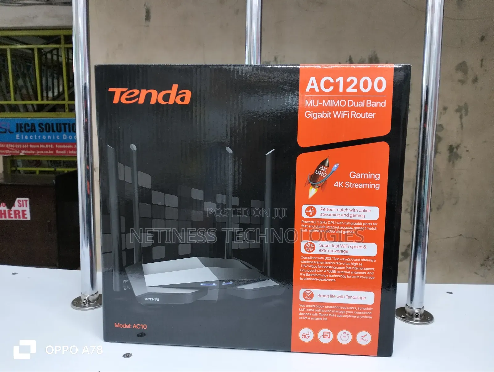 AC 1200 Dual Band Gigabit Wifi Router