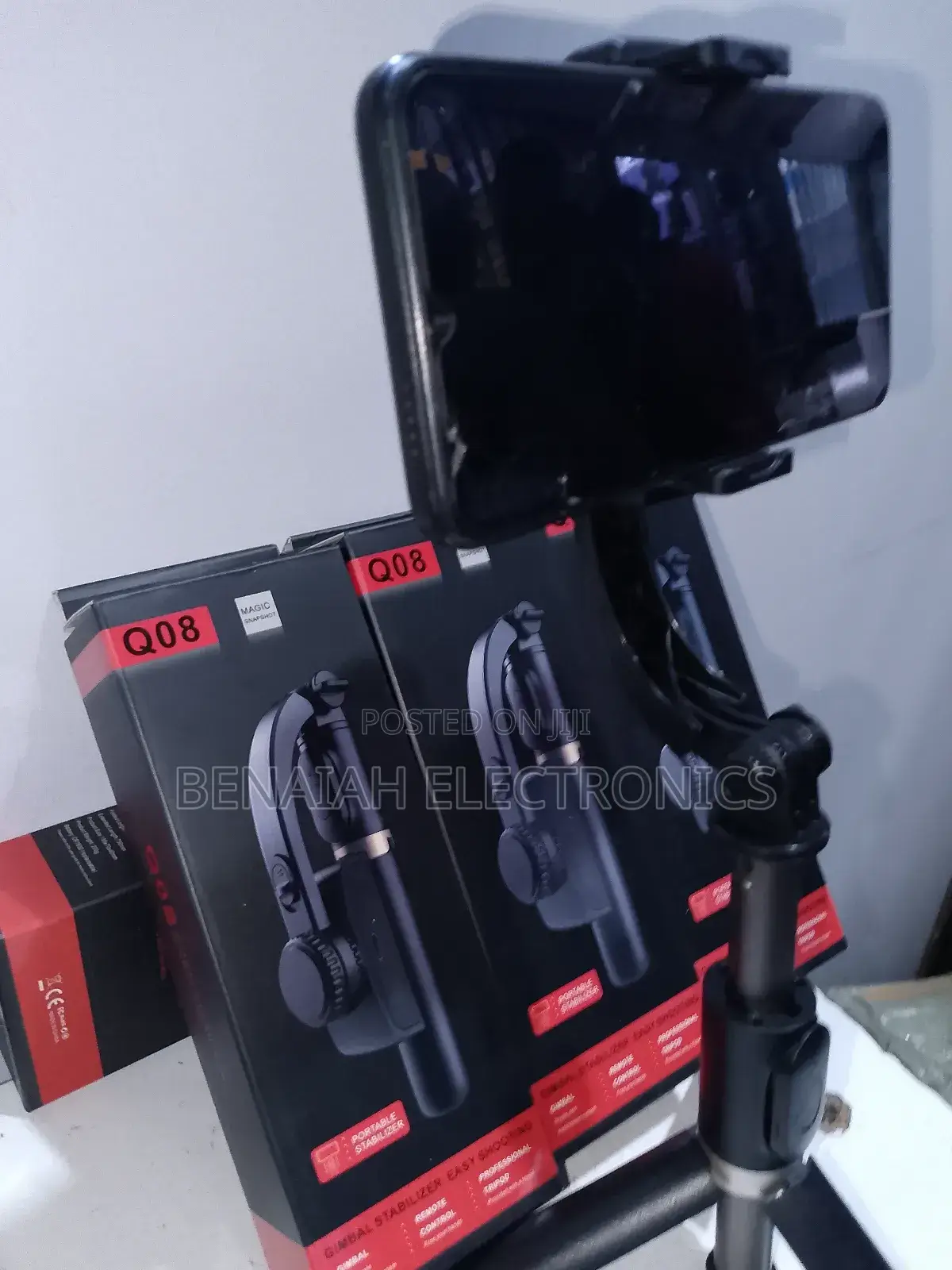 Q08 Professional Gimble Stabilizer With Remote Control