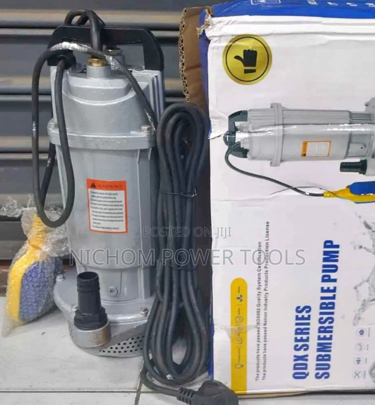 Electric Kunda Submersible Water Pump 1hp
