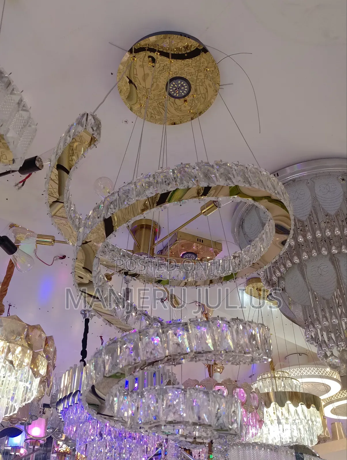 Crystal Hanging Chandelier
