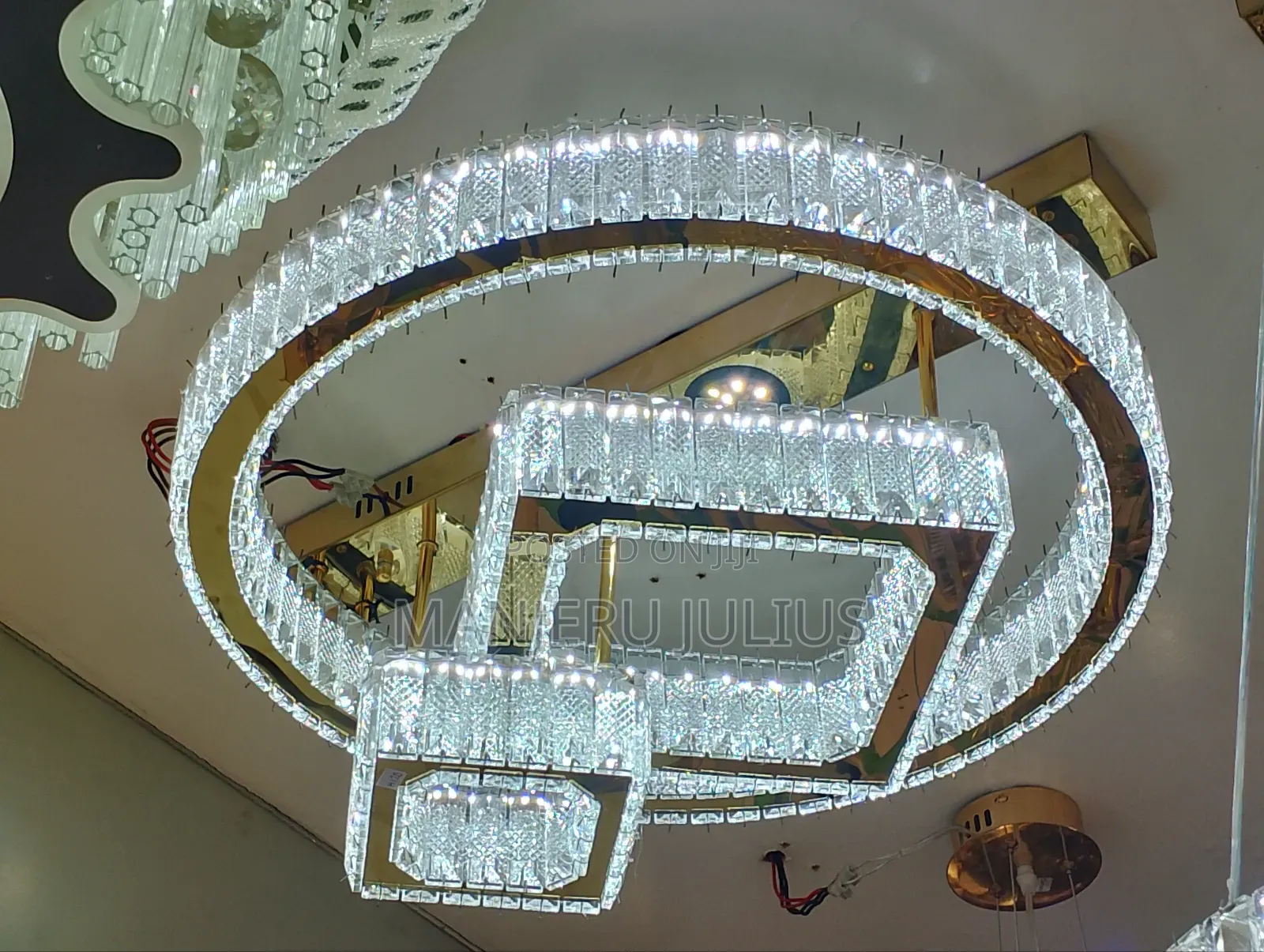 Round Crystal Chandelier Lighting