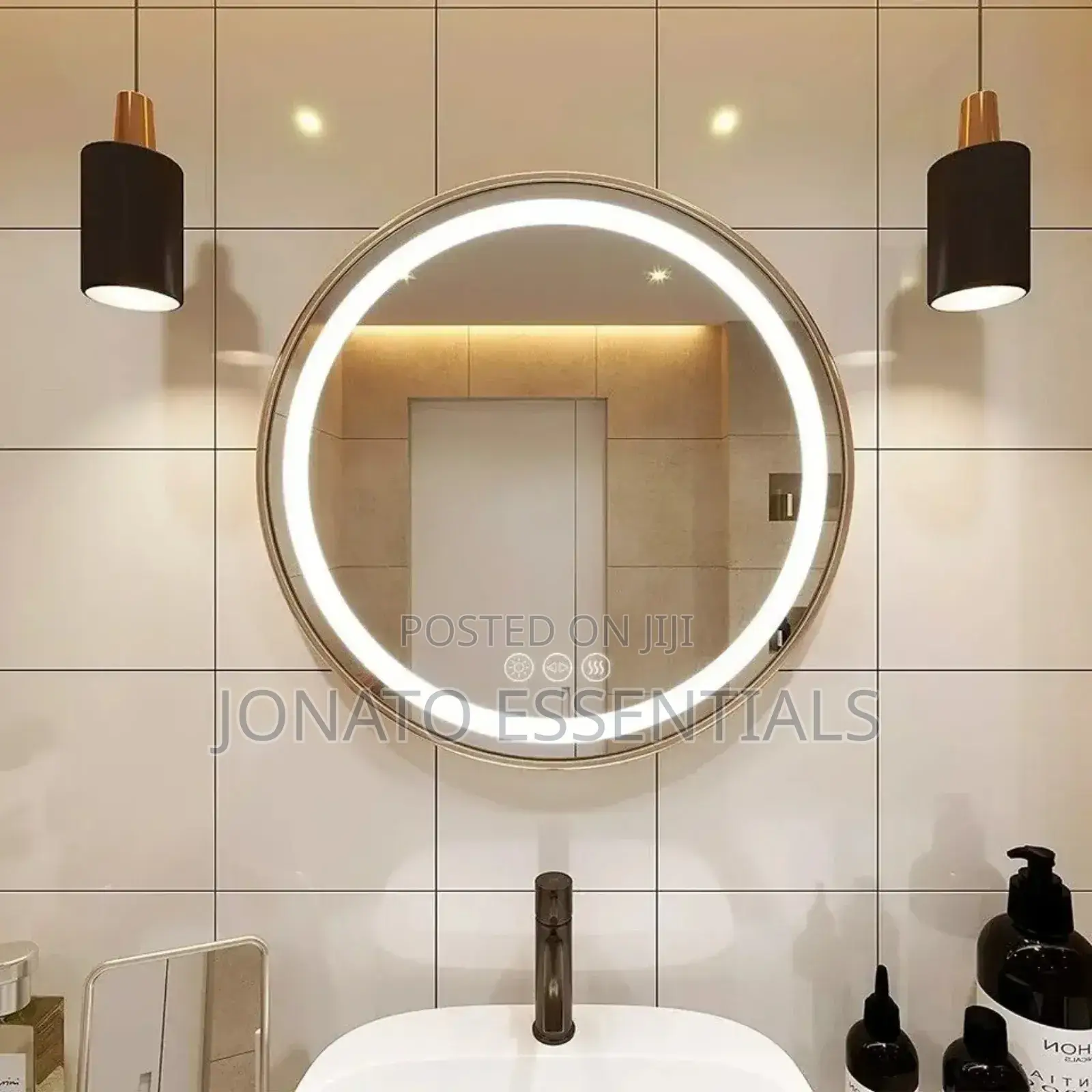 Unbreakable Round Decor Mirror