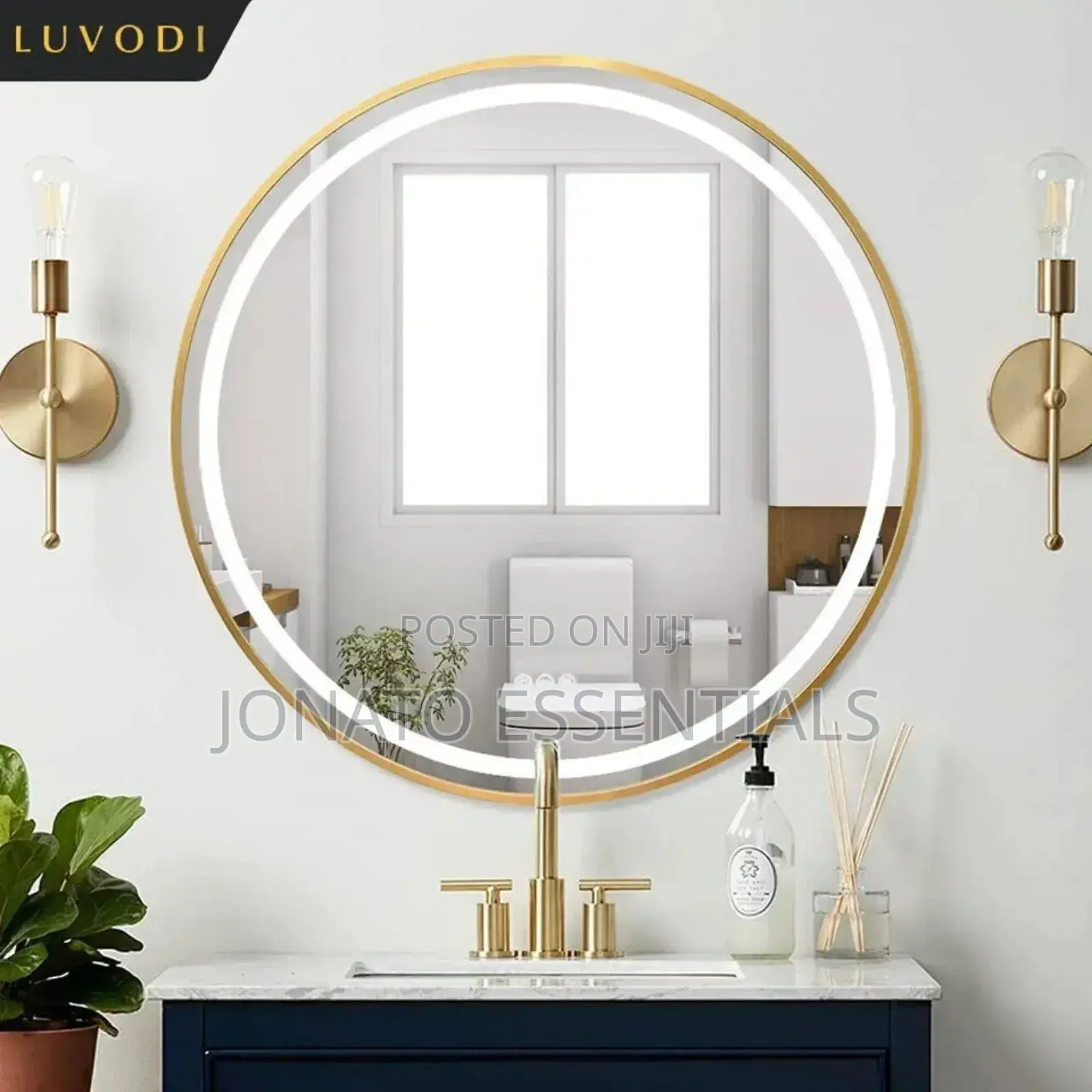 Unbreakable Round Decor Mirror