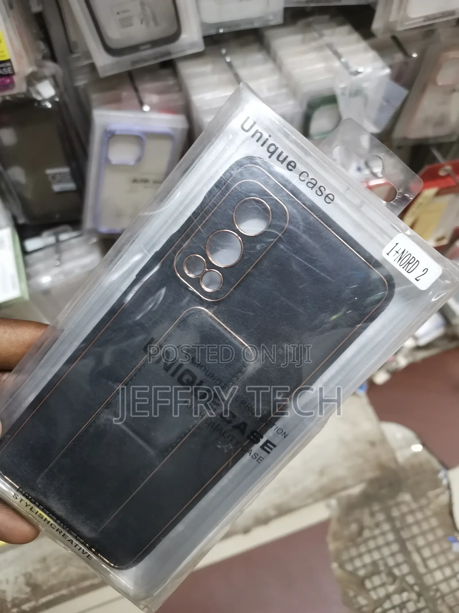 Wristband Black Case for 1+Nord 2